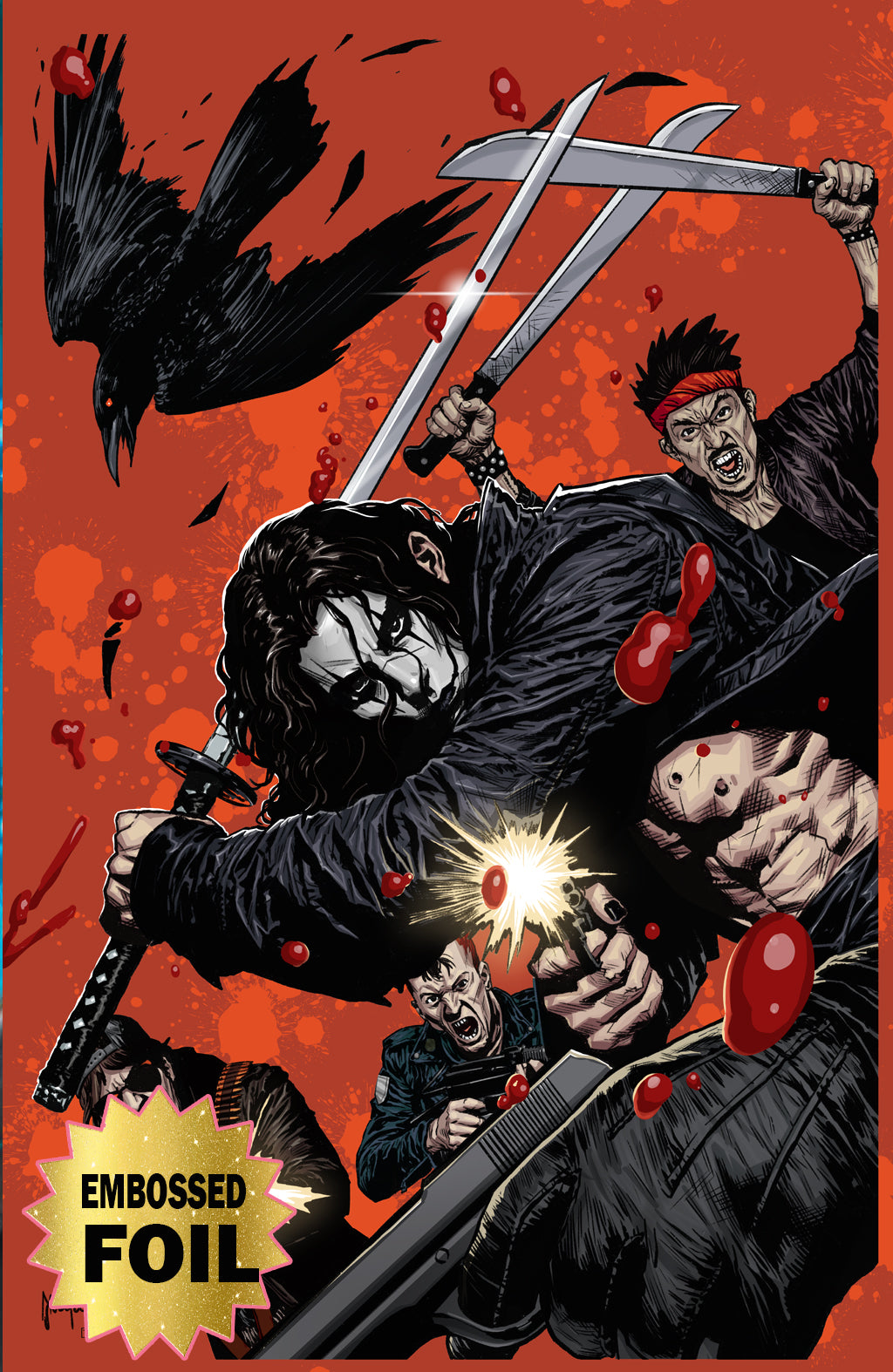 CROW DEAD TIME #1 MICO SUAYAN NYCC EXCLUSIVE VARIANT COVERS