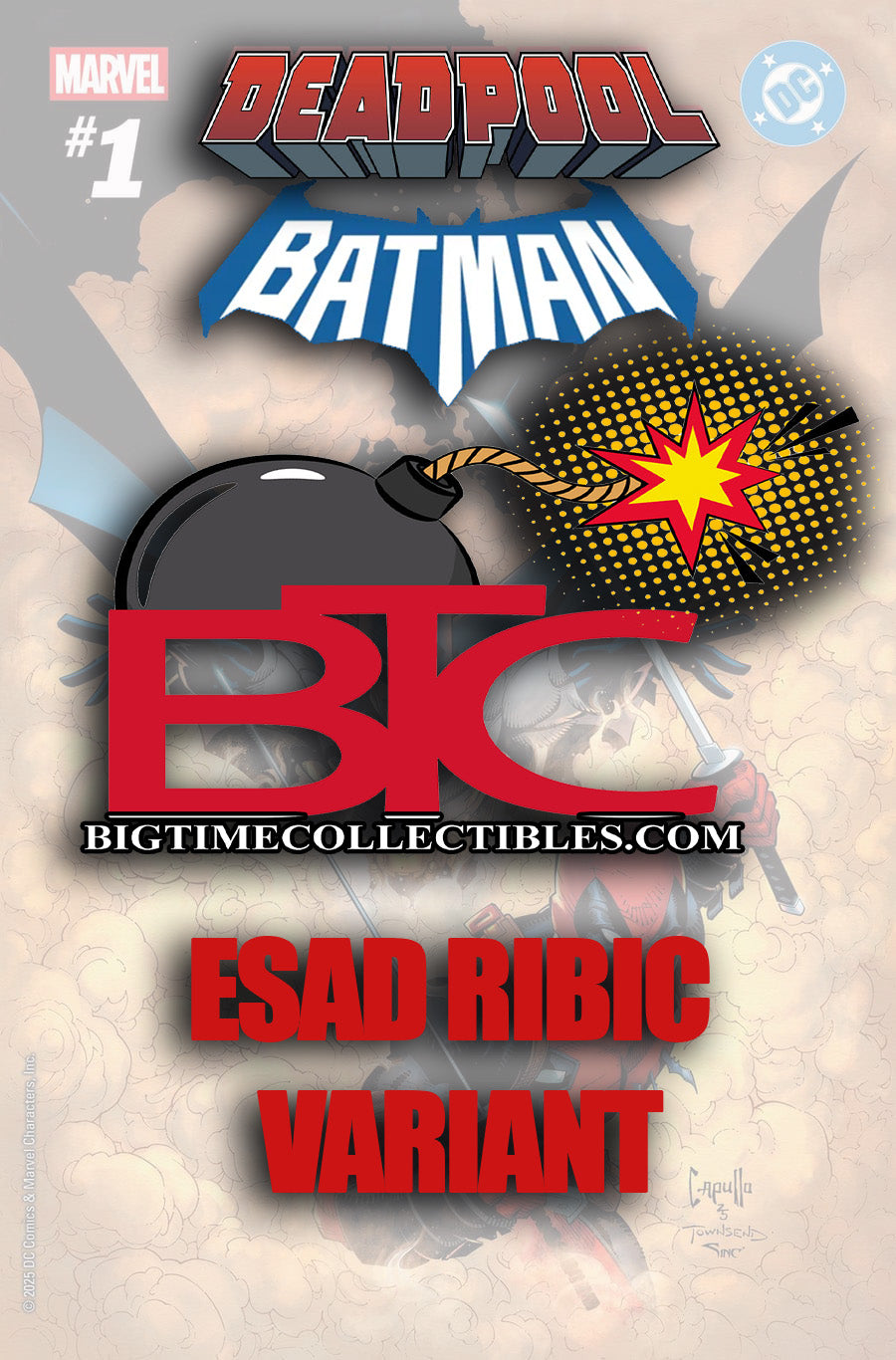 MARVEL/DC: DEADPOOL/BATMAN #1 17-PACK BUNDLE [Expected In Stock Date : 09-17-25]