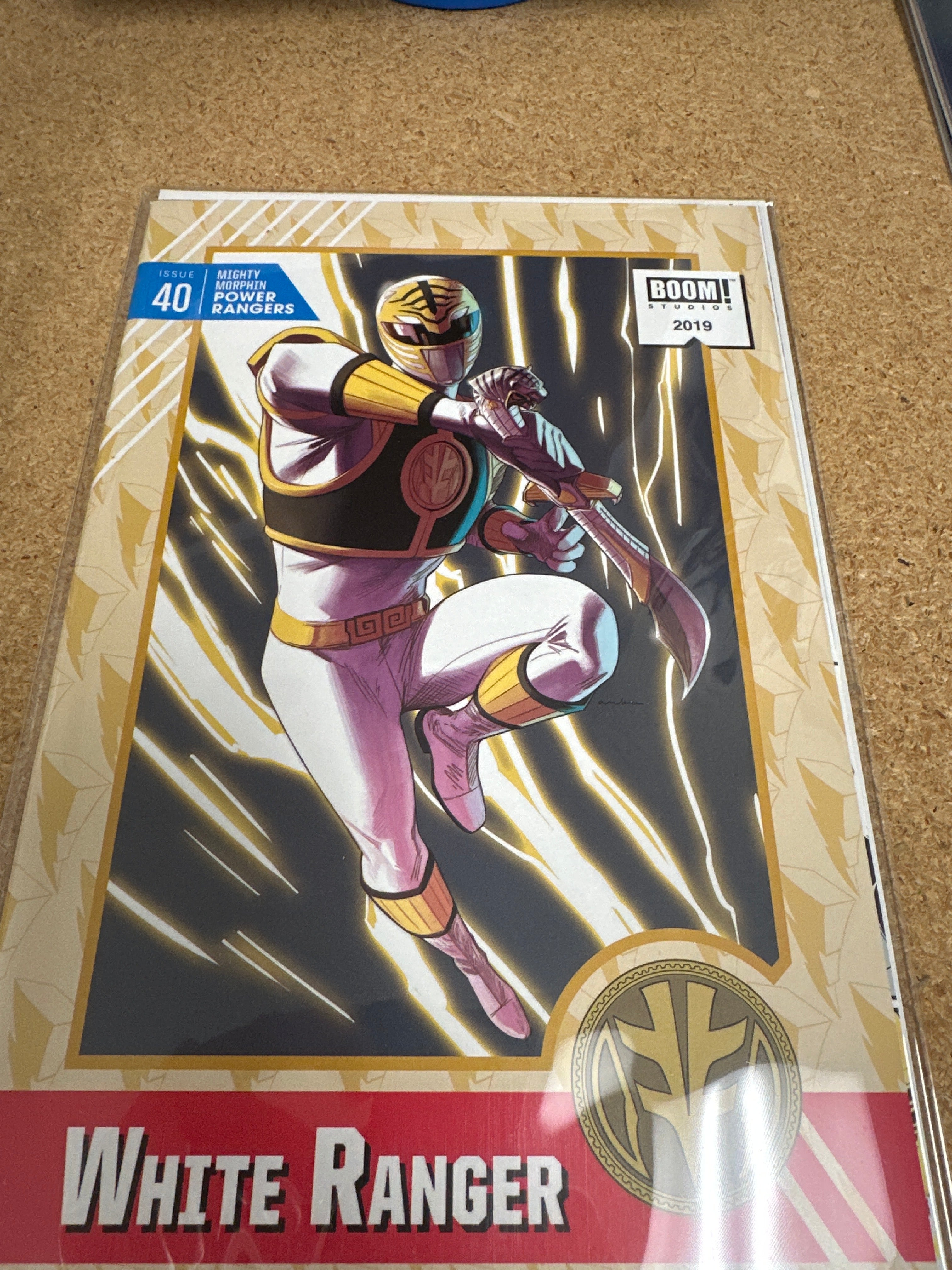MMPR #40 WHITE RANGER(CB100)