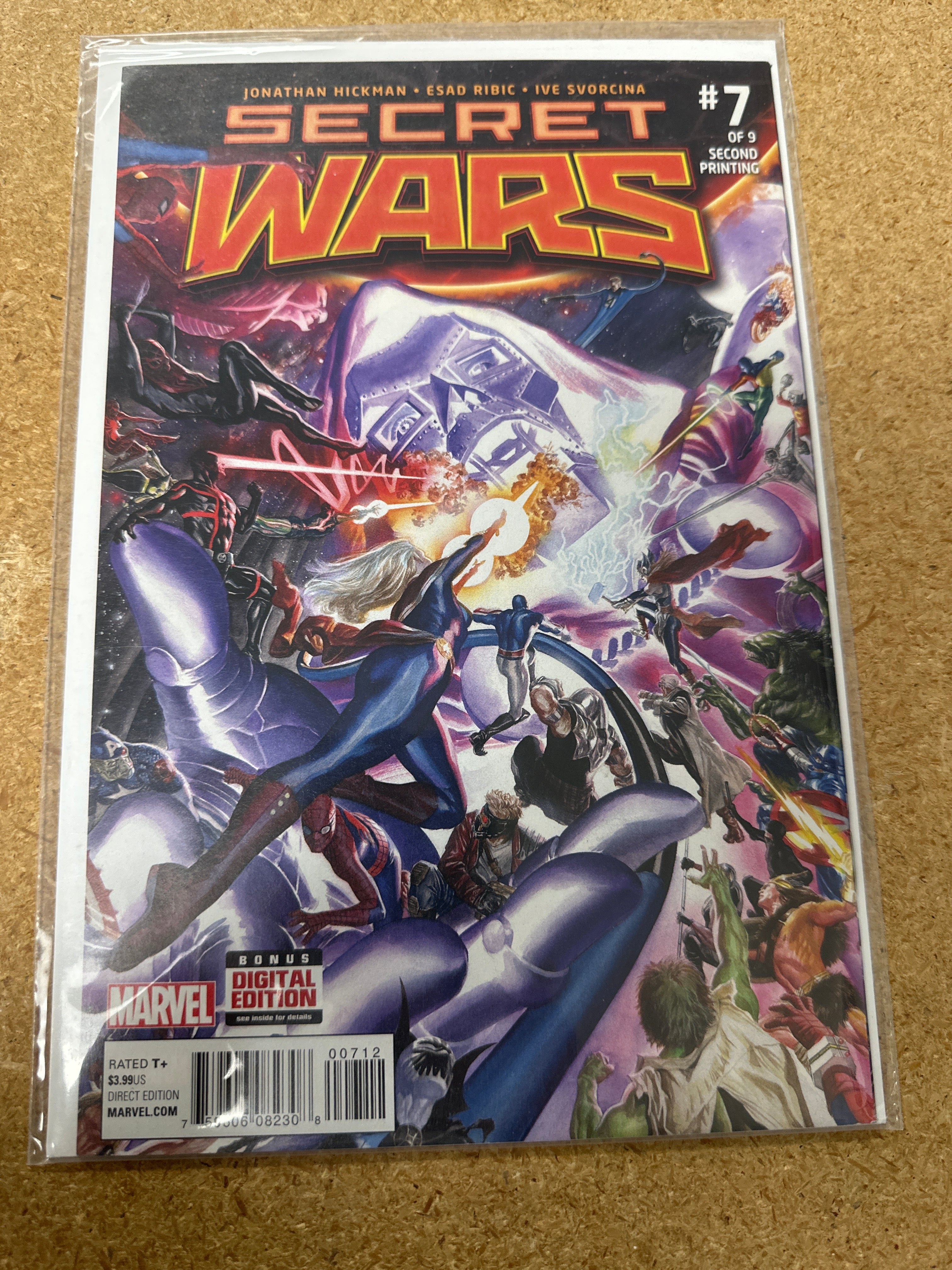 SECRET WARS #7 JONATHAN HICKMAN(CB56)