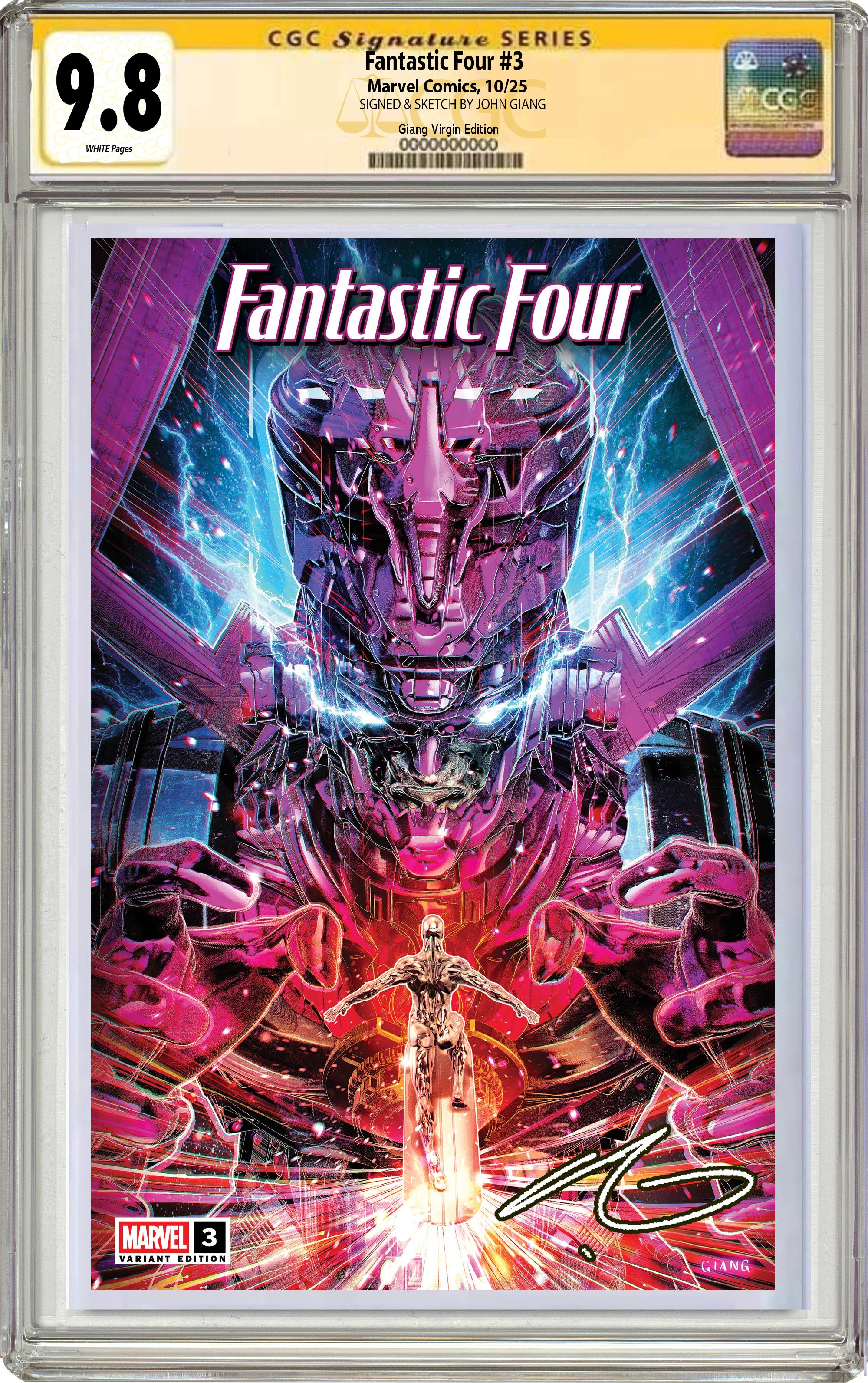 FANTASTIC FOUR #3 JOHN GIANG NYCC EXCLUSIVE VARIANT OPTIONS