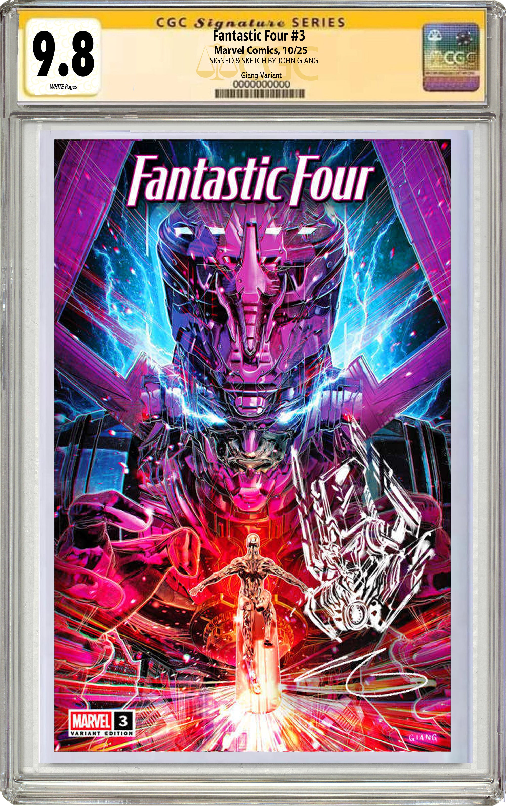 FANTASTIC FOUR #3 JOHN GIANG NYCC EXCLUSIVE VARIANT OPTIONS