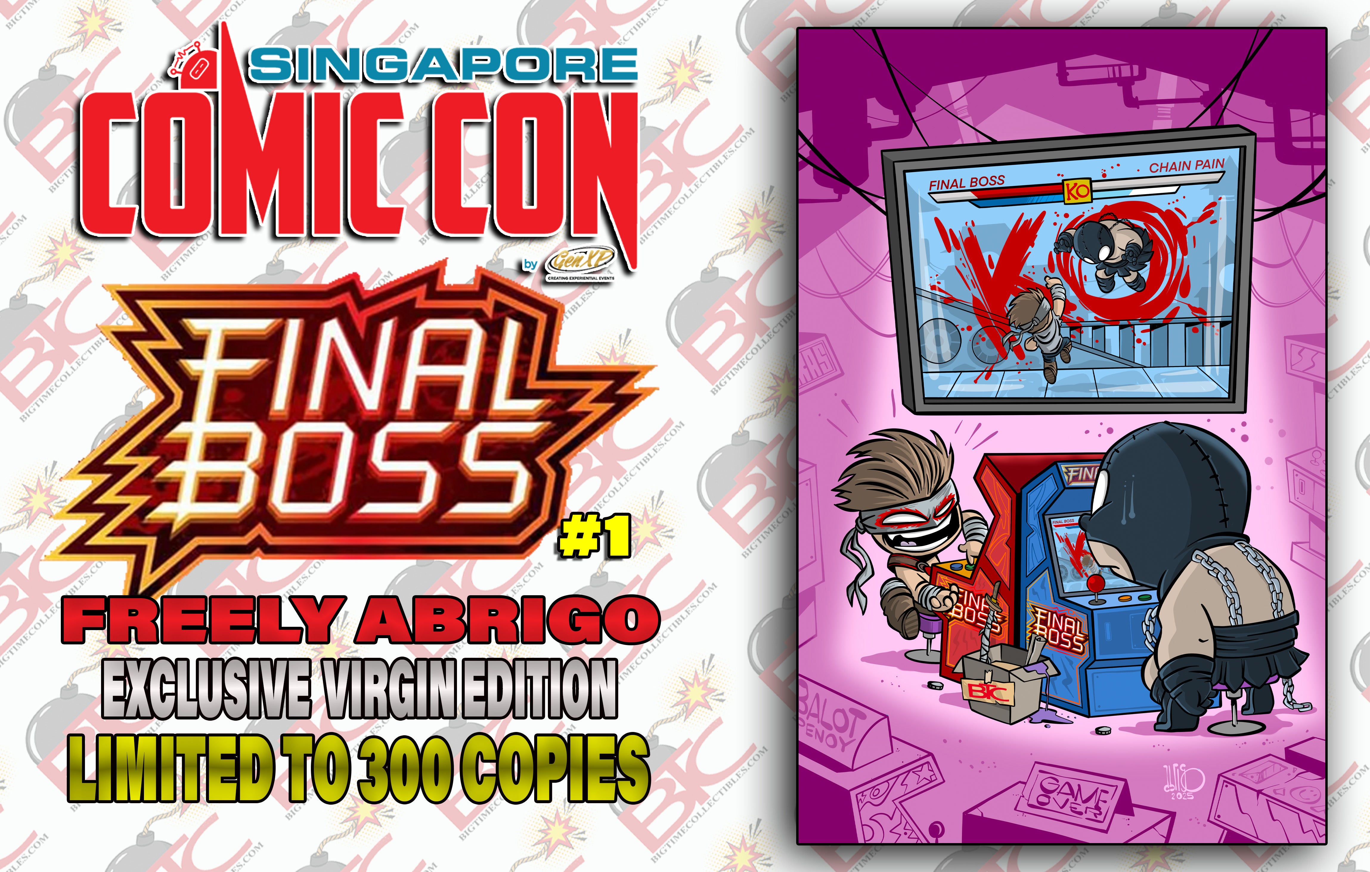 FINAL BOSS #1 FREELY ABRIGO SGCC EXCLUSIVE VARIANT COVER