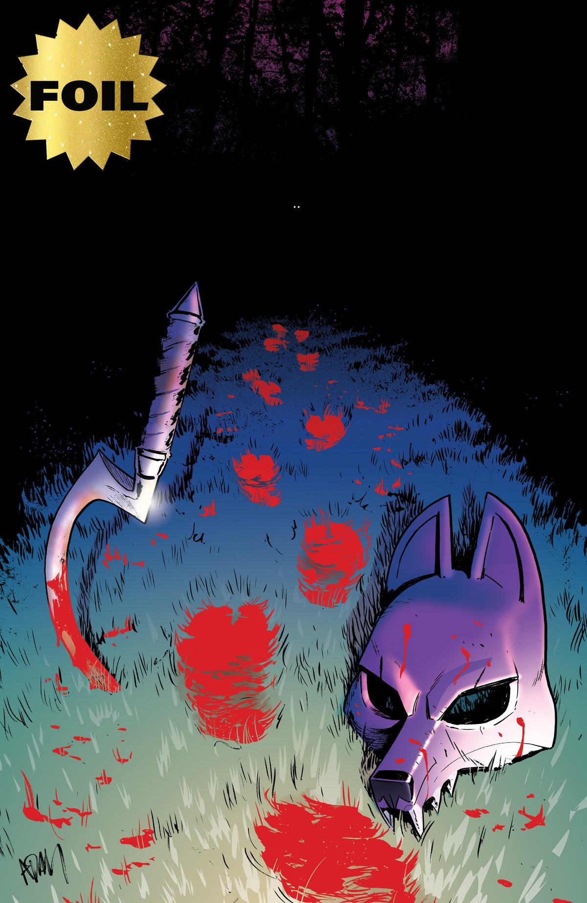 EXQUISITE CORPSES FOX MASK KILLER #1 ADAM GORHAM "WOLF MASK" NYCC EXCLUSIVE VARIANT COVERS