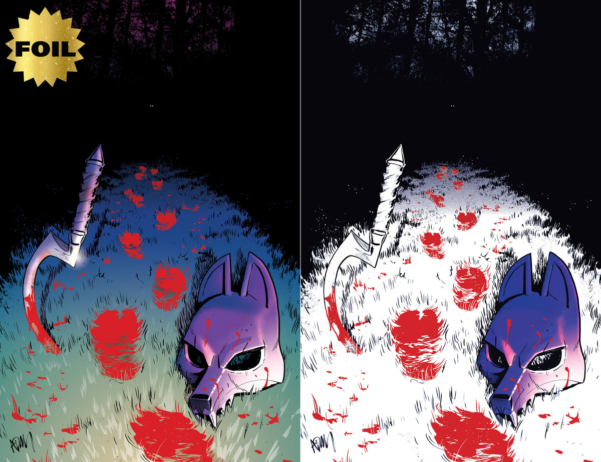 EXQUISITE CORPSES FOX MASK KILLER #1 ADAM GORHAM "WOLF MASK" NYCC EXCLUSIVE VARIANT COVERS