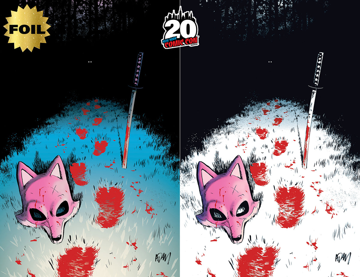 EXQUISITE CORPSES FOX MASK KILLER #1 ADAM GORHAM NYCC EXCLUSIVE VARIANT COVERS