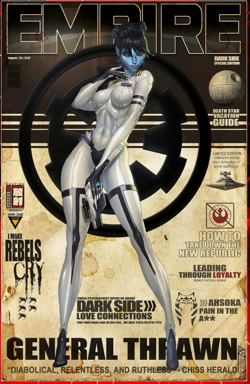 DAUGHTERS OF EDEN #1 JAMIE TYNDALL RETRO GENERAL THRAWN COSPLAY EDITION (I37)