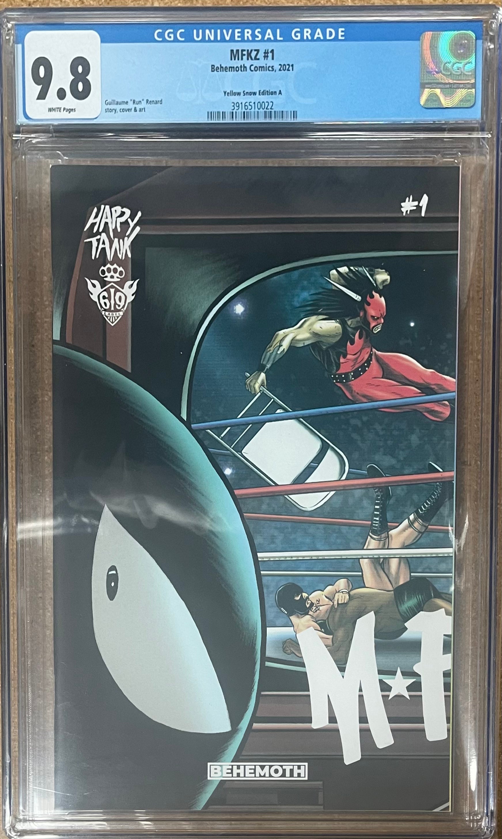 MFKZ #1 MIKE ROOTH VARIANT A CGC 9.8
