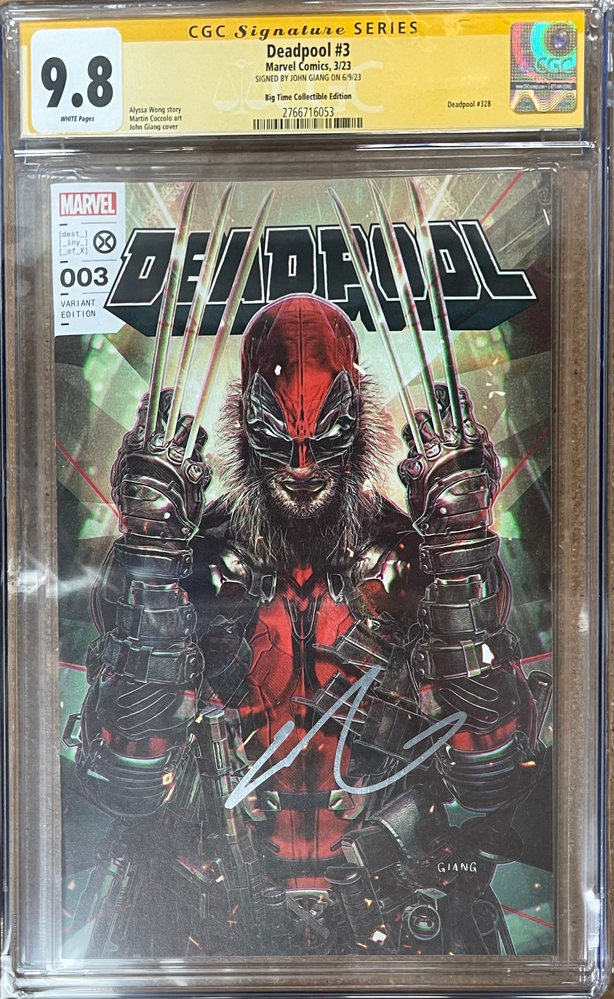 01/18/2023 DEADPOOL #3 JOHN GIANG EXCLUSIVE VARIANT OPTIONS