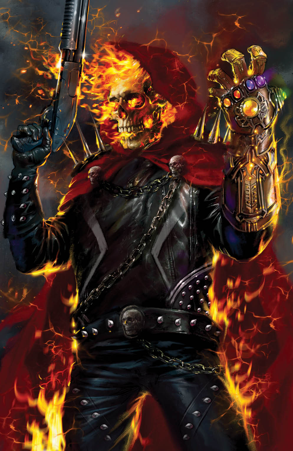 GHOST RIDER: FINAL VENGEANCE #2 LUCIO PARRILLO EXCLUSIVE HOOD VARIANT - 04/17/2024