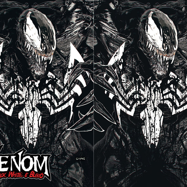 VENOM: BLACK, WHITE & BLOOD #1 JOHN GIANG NEGATIVE BLEED EDITION
