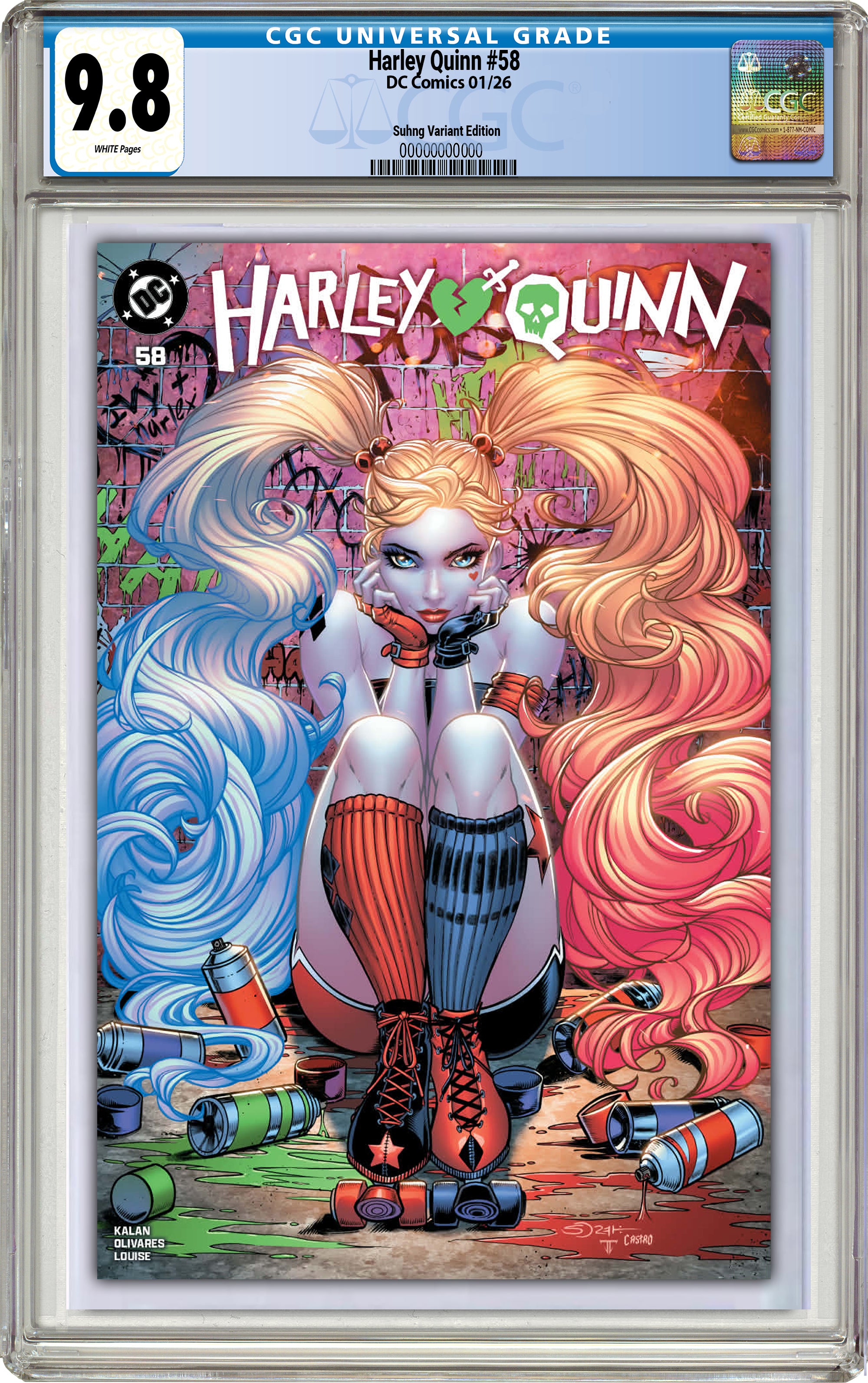 HARLEY QUINN #58 SORAH SUHNG EXCLUSIVE VARIANT COVERS