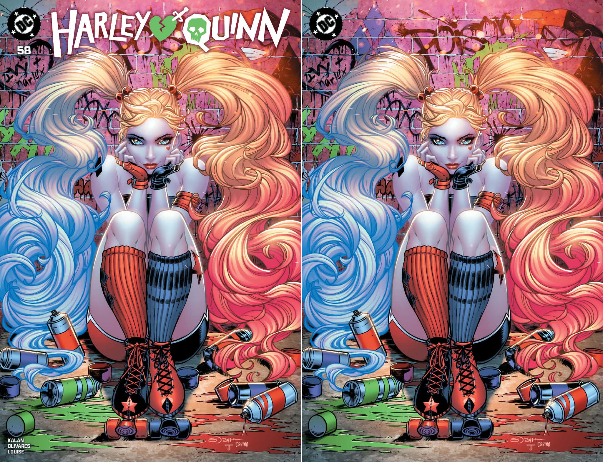 HARLEY QUINN #58 SORAH SUHNG EXCLUSIVE VARIANT COVERS
