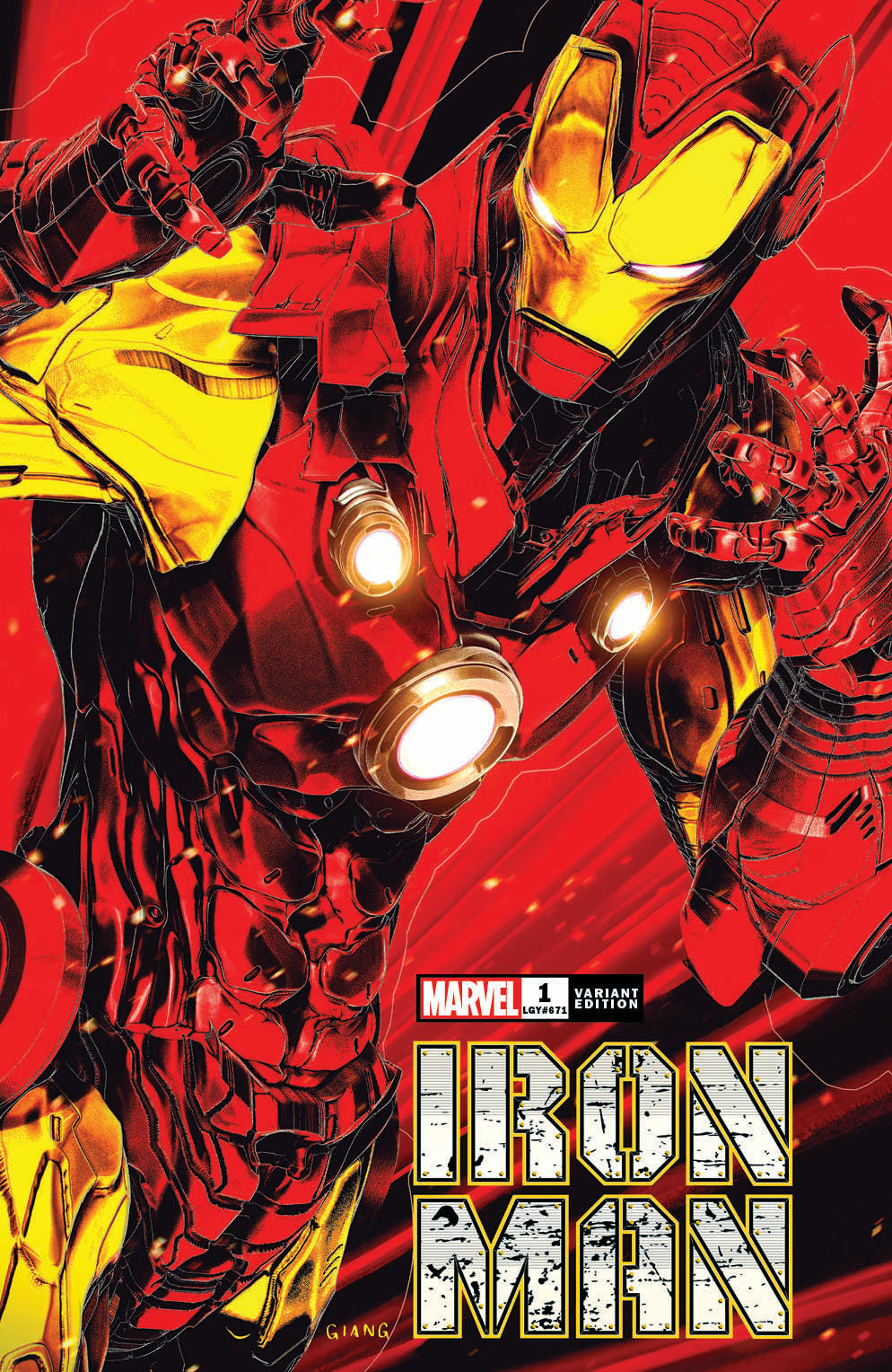 IRON MAN #1 JOHN GIANG EXCLUSIVE VARIANT OPTIONS-- [10-23-24]