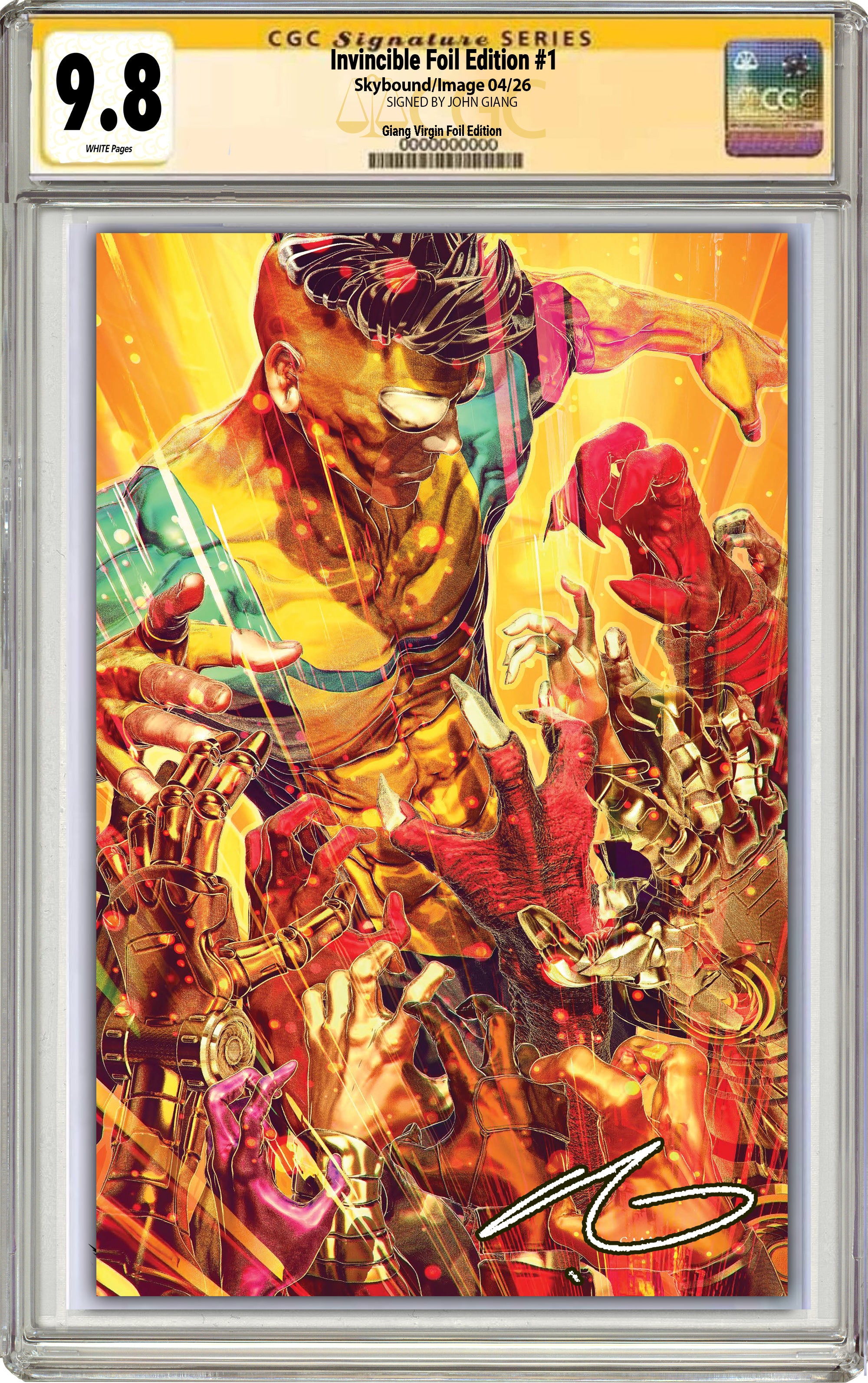 INVINCIBLE FOIL EDITION #1 JOHN GIANG MEGACON EXCLUSIVE VARIANT [03-11
