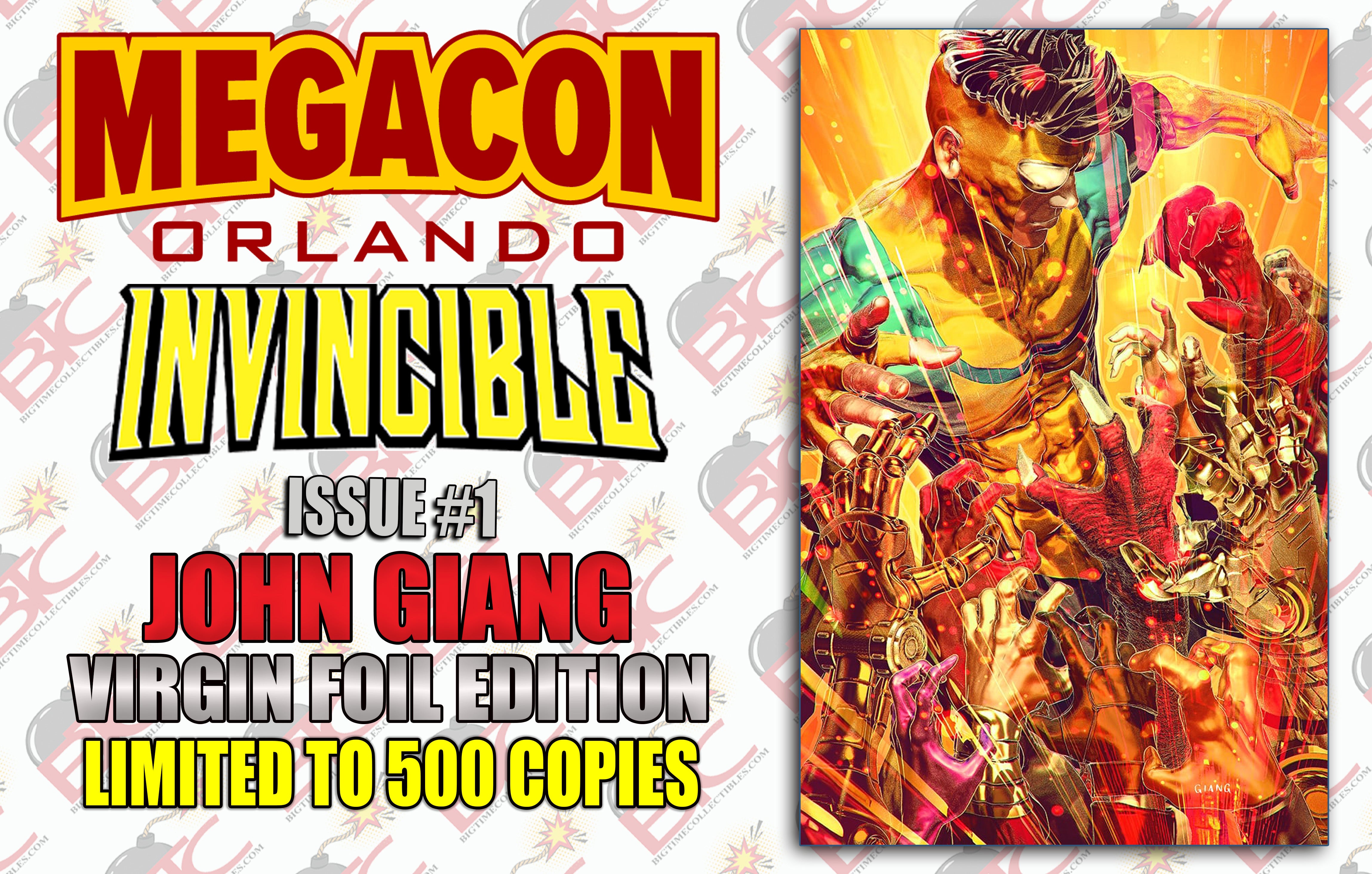 INVINCIBLE FOIL EDITION #1 JOHN GIANG MEGACON EXCLUSIVE VARIANT  [03-11-26]