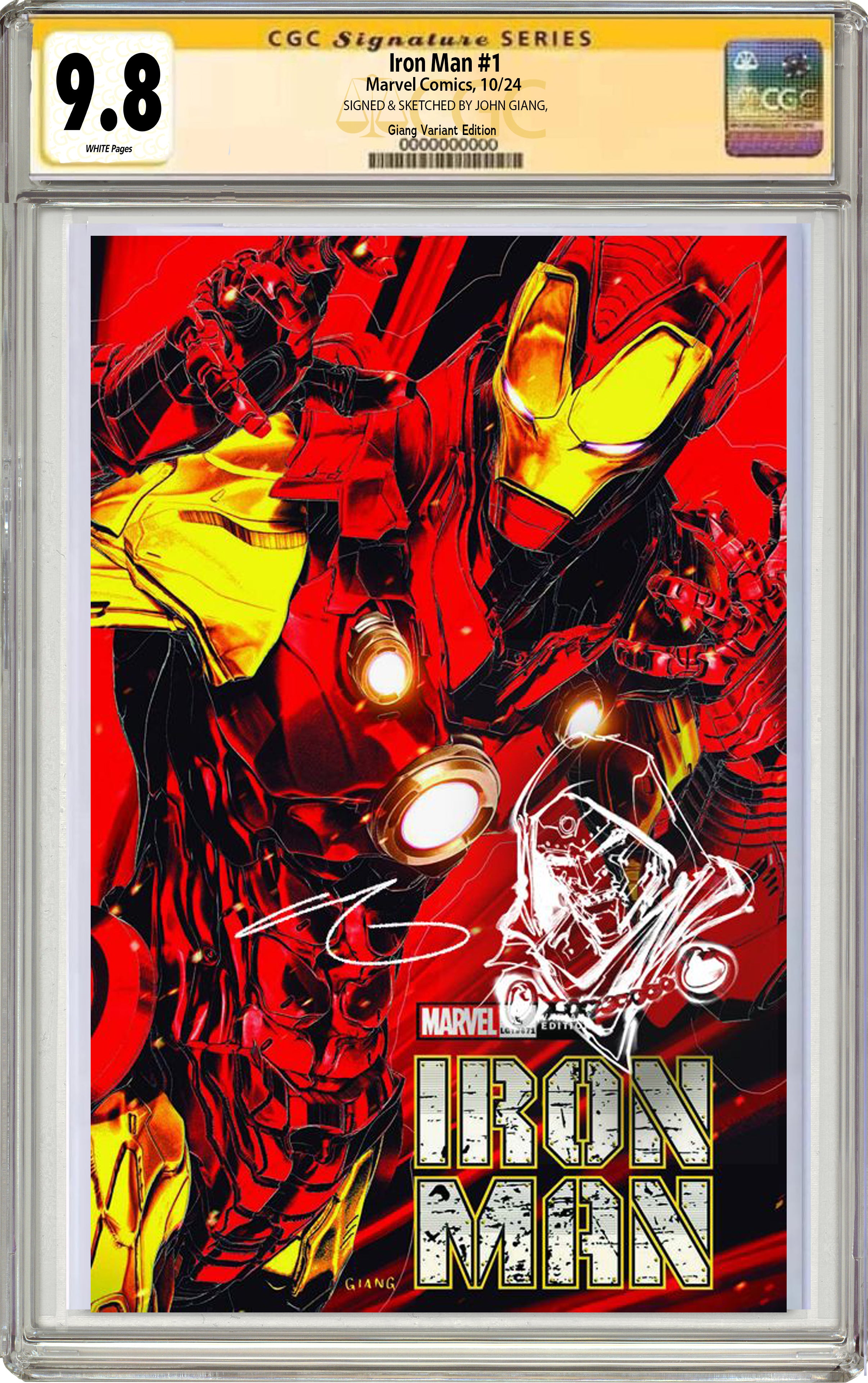 Iron Man #1 CGC 9.8 - Alex Ross Wraparound purchases cover