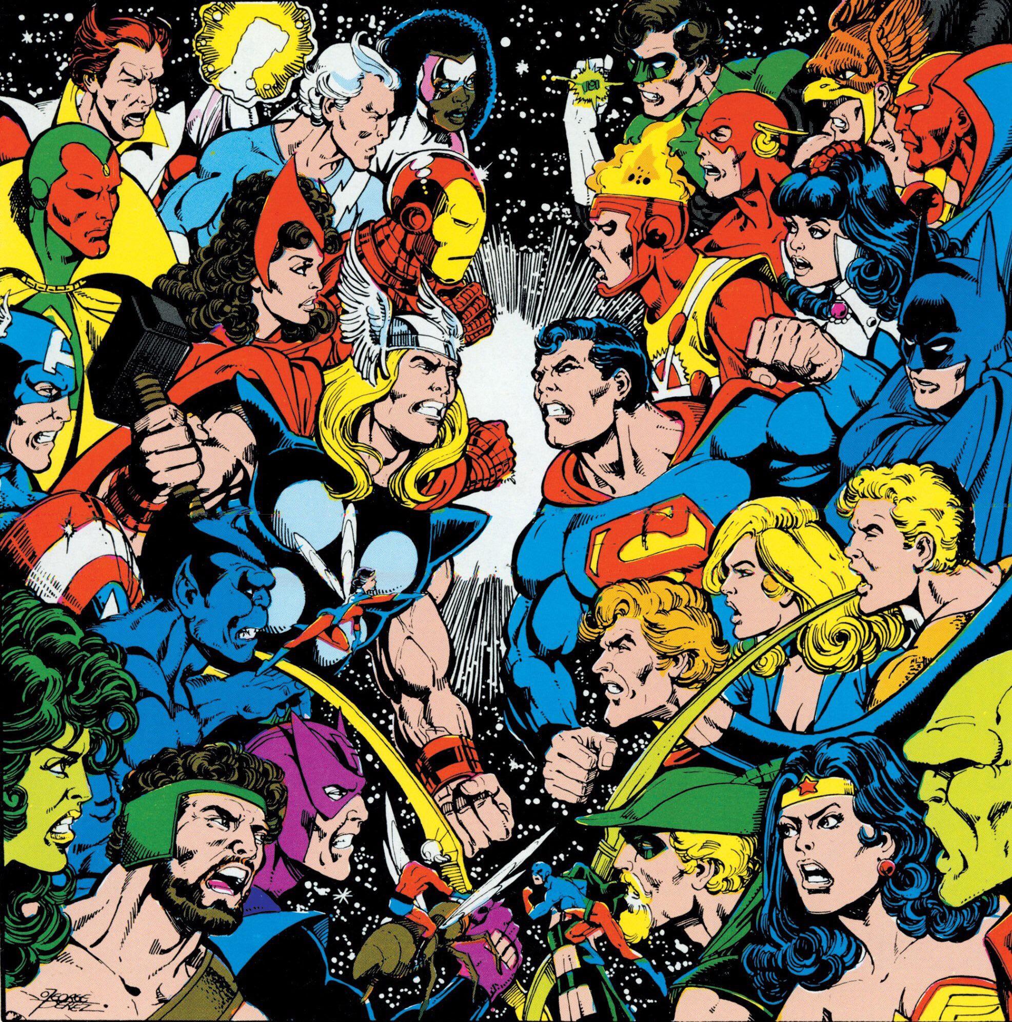 JLA/AVENGERS ALEX ROSS 2-PART CONNECTING VARIANTS -- [09-2026 ]