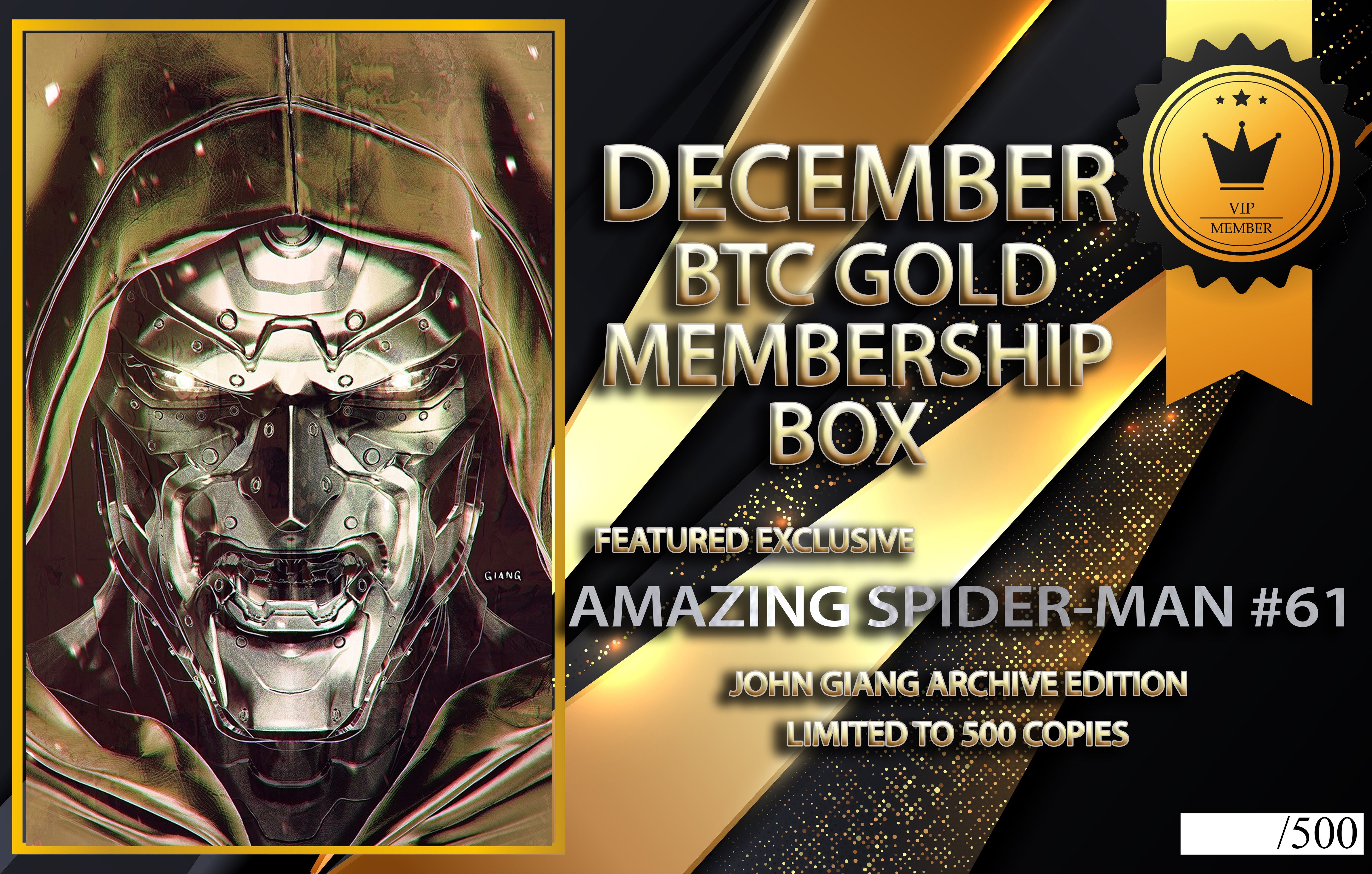 BTC GOLD MEMBERSHIP BOX