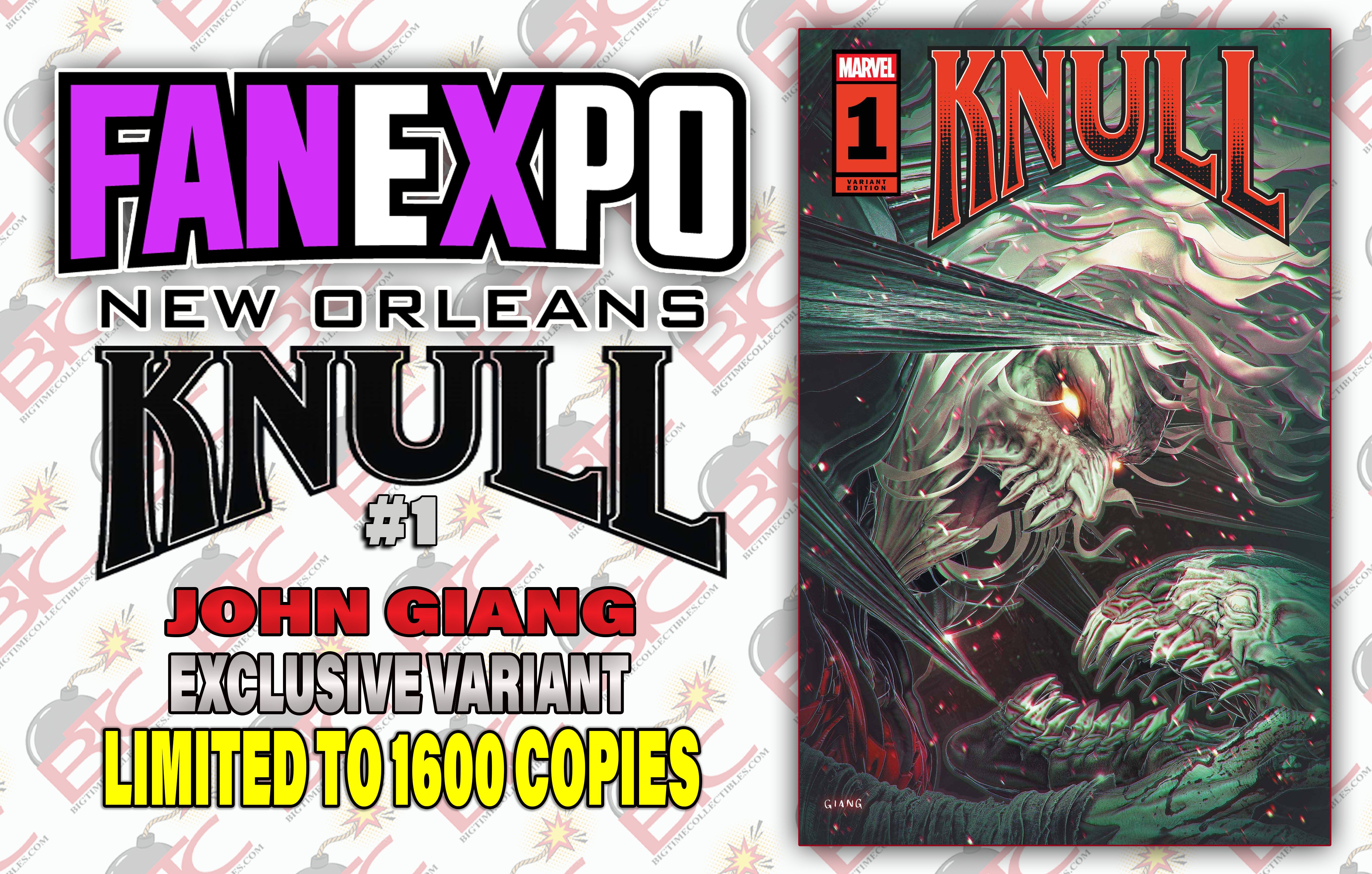 KNULL #1 JOHN GIANG FANEXPO NEW ORLEANS EXCLUSIVE VARIANT COVERS -- [Expected In Stock Date : 01-14-26]