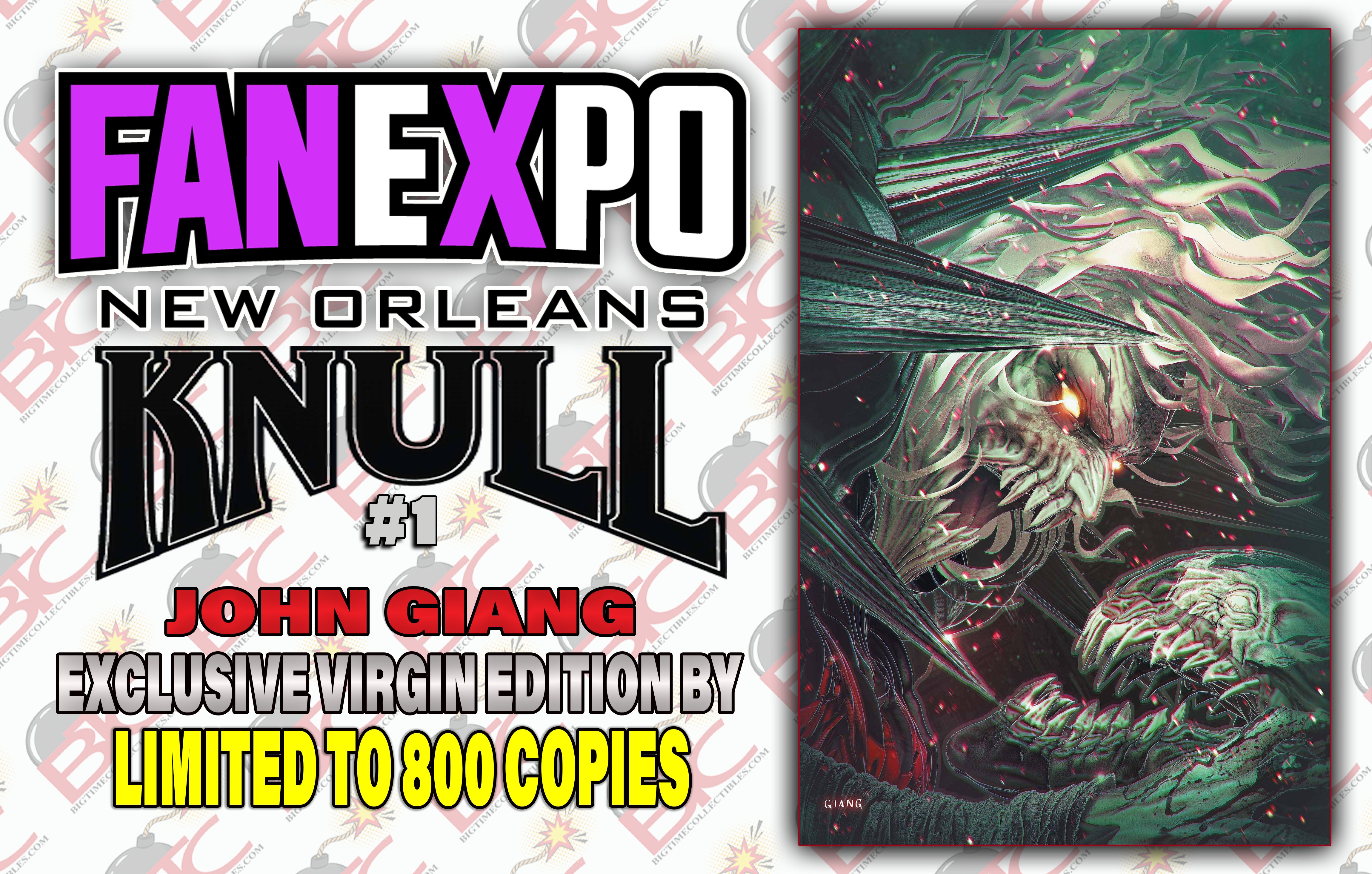 KNULL #1 JOHN GIANG FANEXPO NEW ORLEANS EXCLUSIVE VARIANT COVERS -- [Expected In Stock Date : 01-14-26]