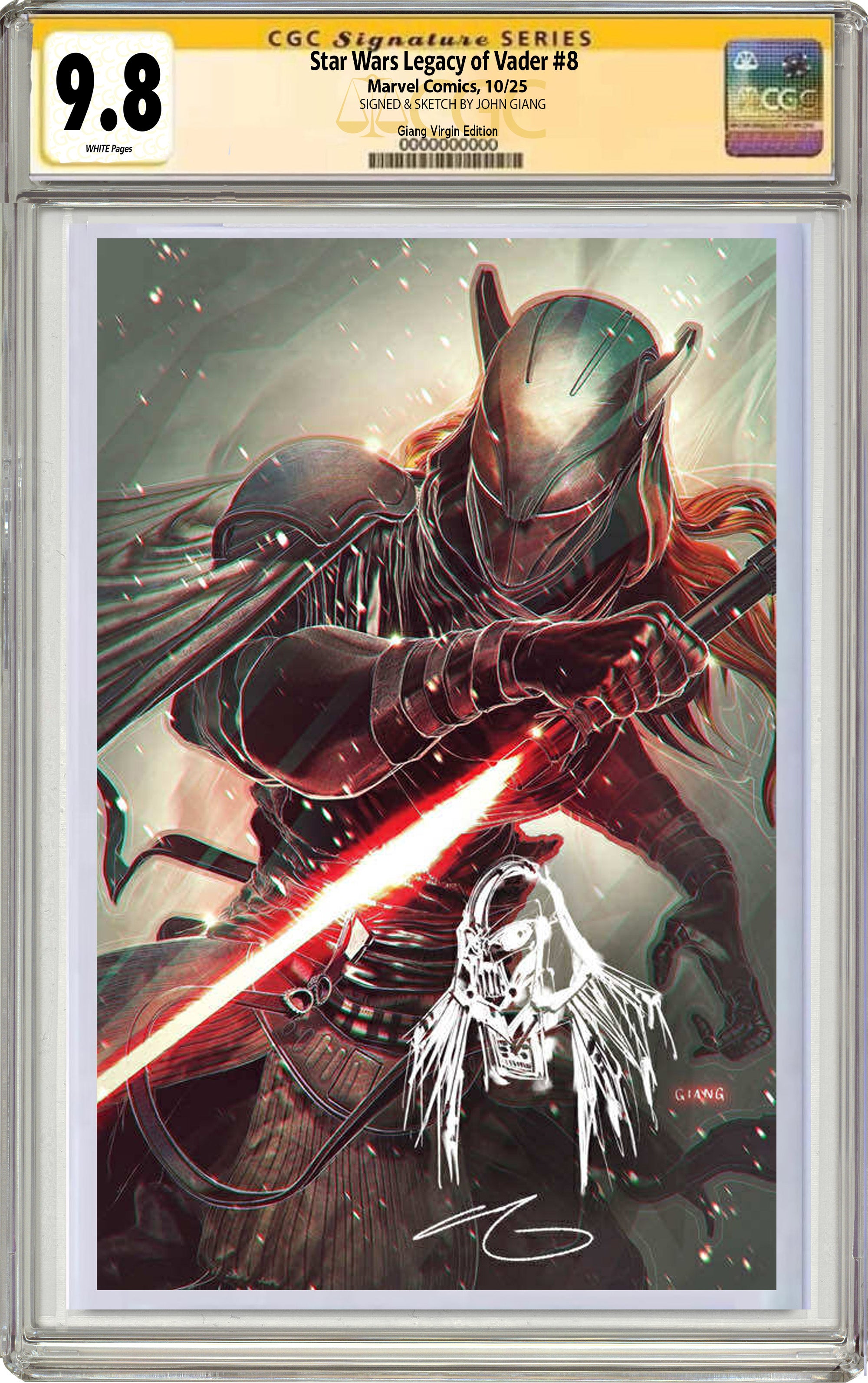 STAR WARS: LEGACY OF VADER #8 JOHN GIANG NYCC EXCLUSIVE EDITION