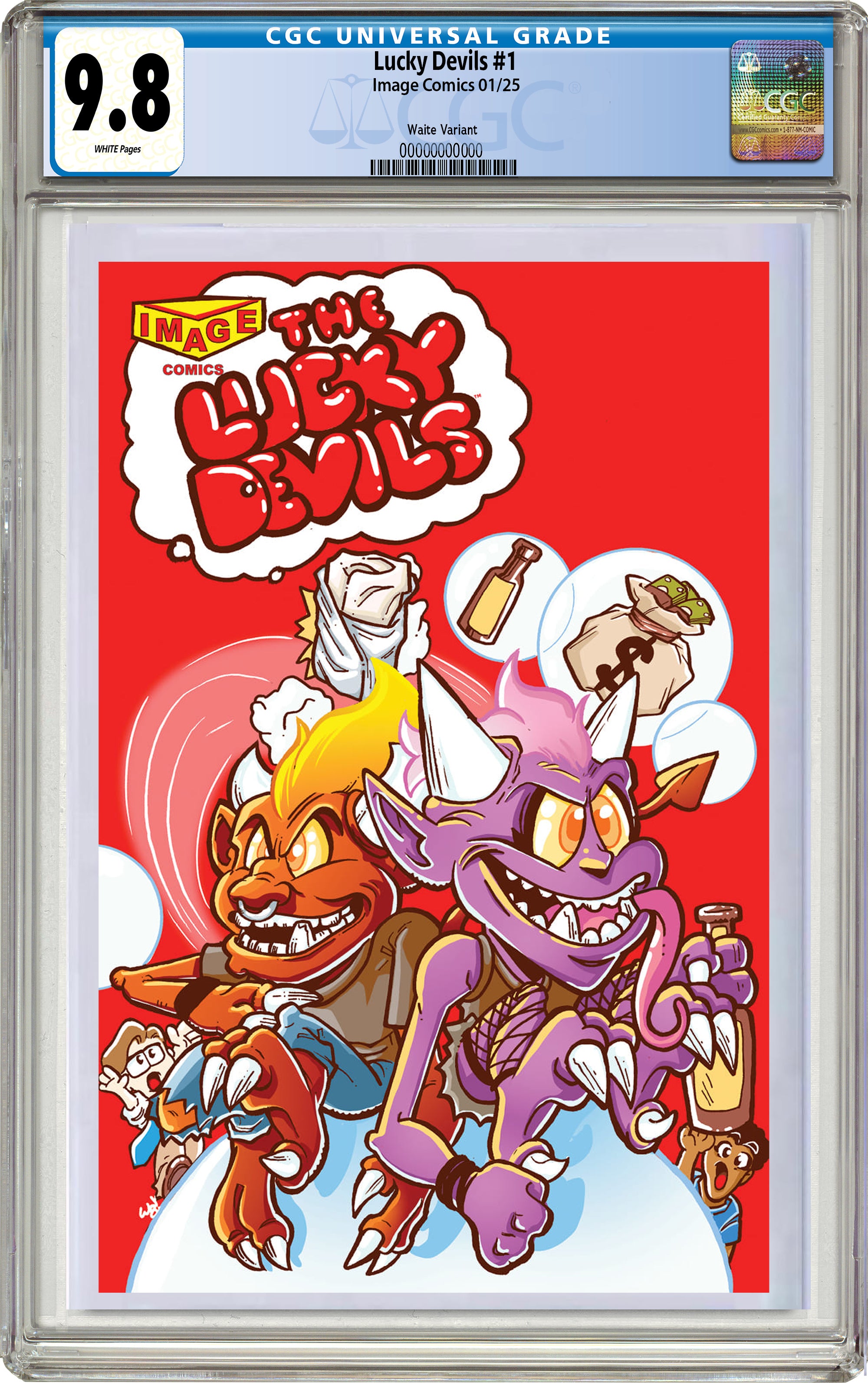 LUCKY DEVILS #1 MATTHEW WAITE BUBBLE BOBBLE MEGACON EXCLUSIVE VARIANT 02-06-25