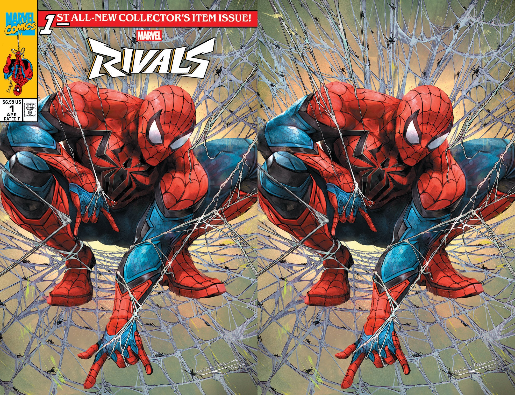 MARVEL RIVALS #1  IVAN TAO C2E2 EXCLUSIVE HOMAGE VARIANT OPTIONS 04-02-25