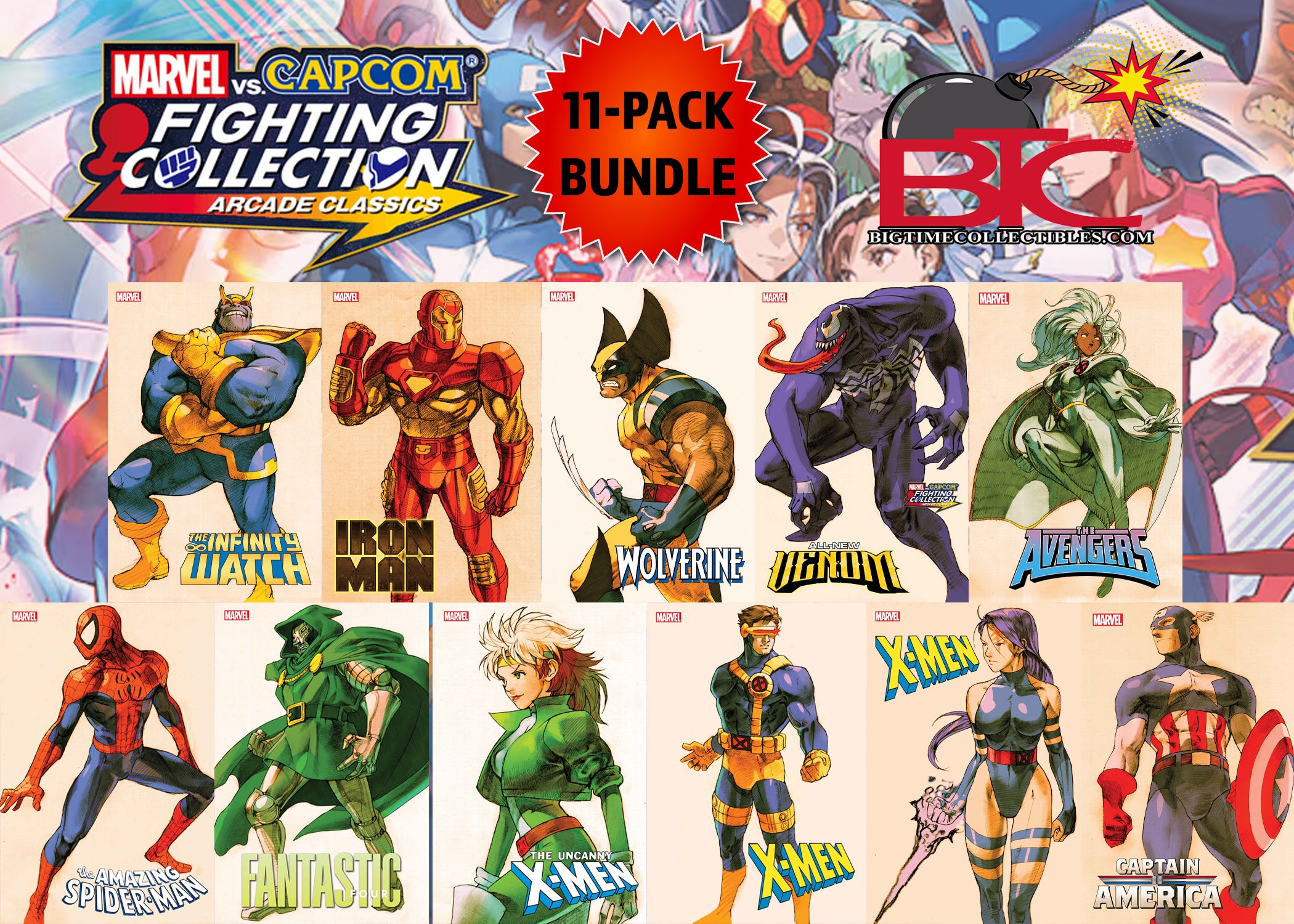 MARVEL VS CAPCOM 11-PACK ULTIMATE BUNDLE -12/25/24