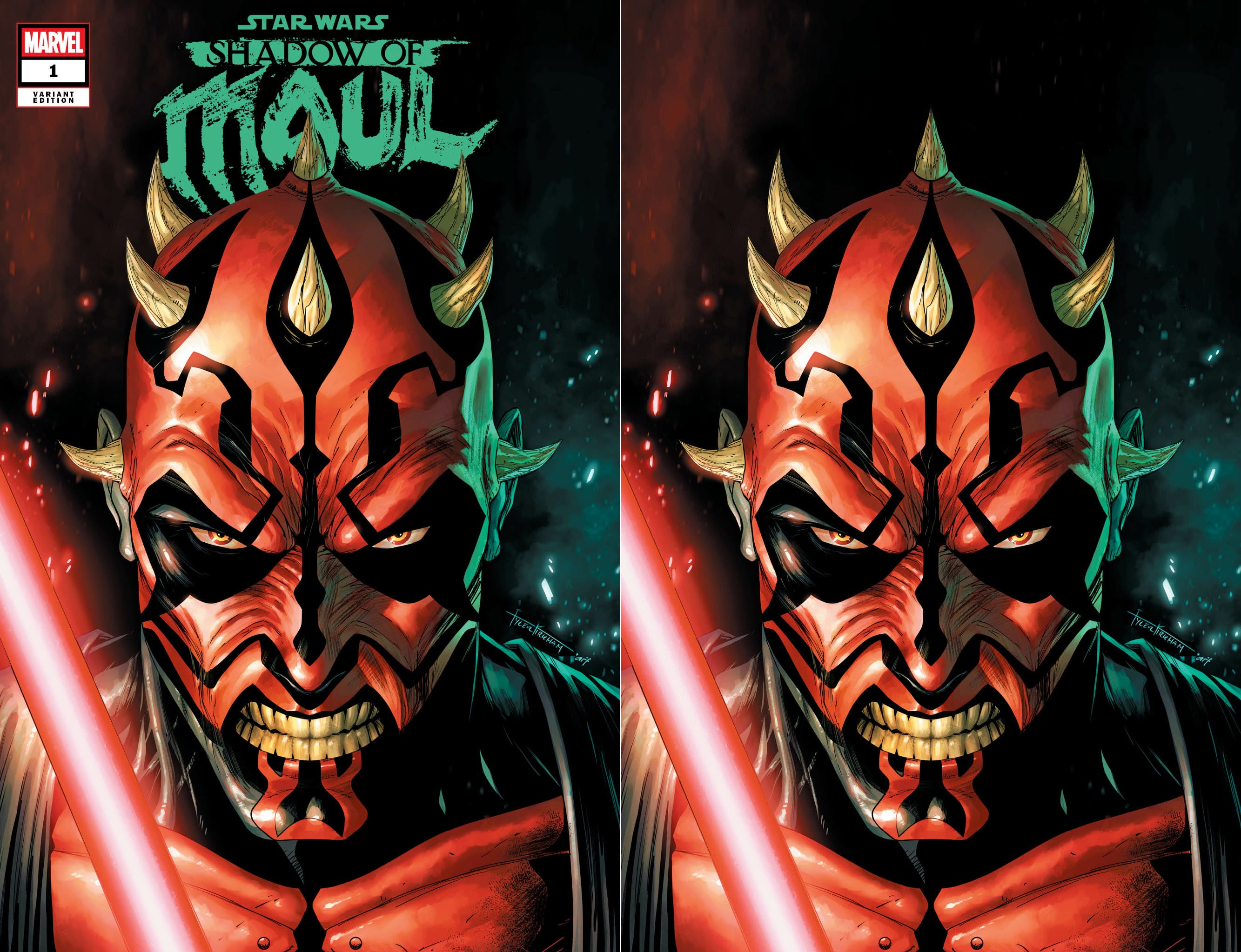STAR WARS: SHADOW OF MAUL #1 TYLER KIRKHAM EXCLUSIVE VARIANT COVERS -- [03-04-26 ]