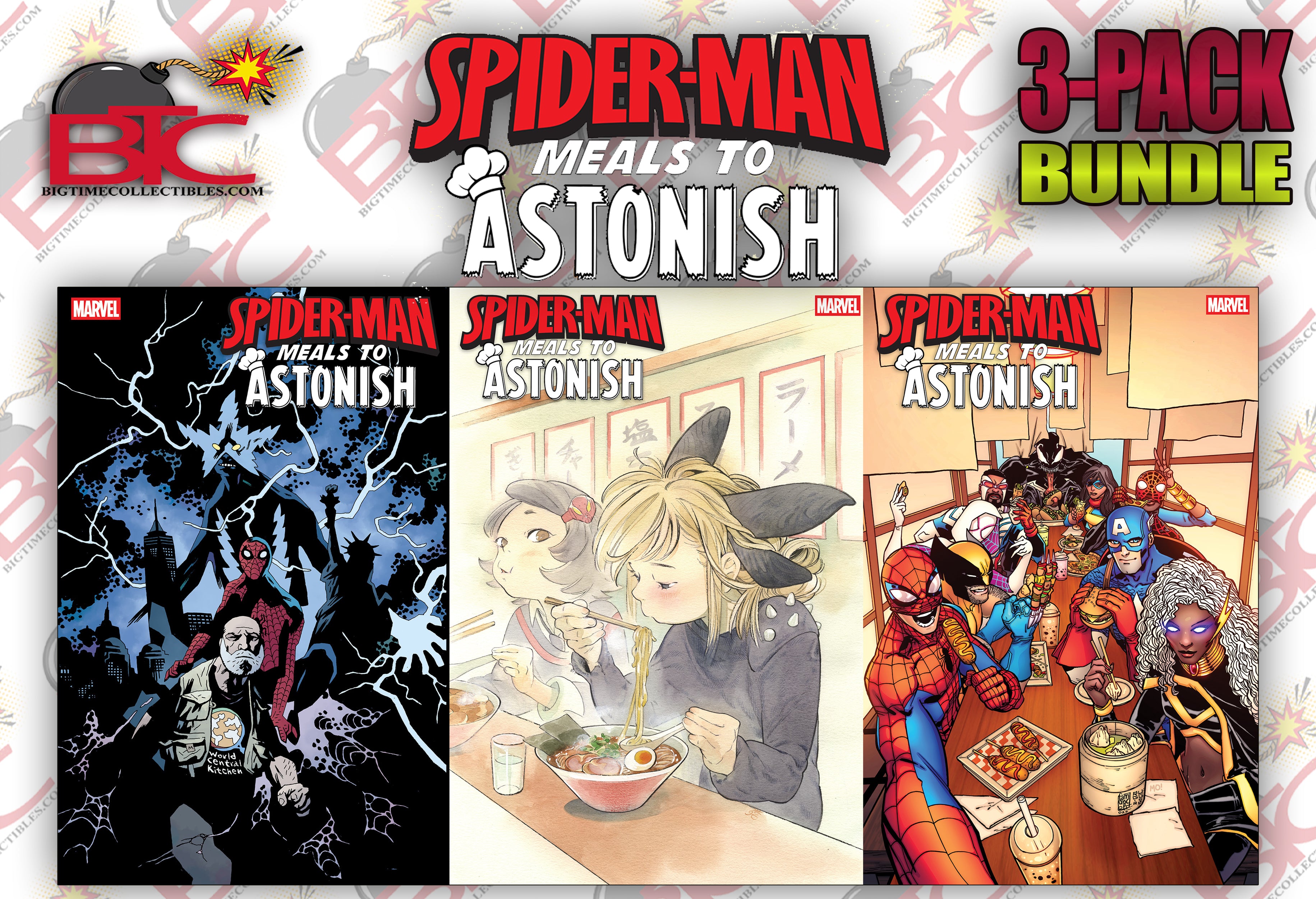 MEALS TO ASTONISH #1 3-PACK BUNDLE  [03-11-26]