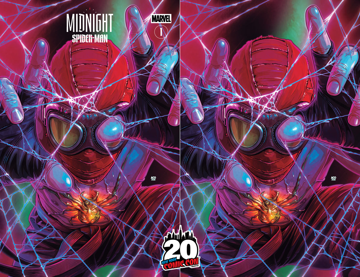 MIDNIGHT SPIDER-MAN #1 ACO NYCC EXCLUSIVE VARIANT COVERS - [10-07-26]