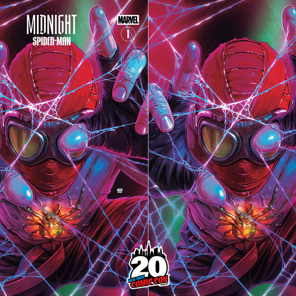MIDNIGHT SPIDER-MAN #1 ACO NYCC EXCLUSIVE VARIANT COVERS - [10-07-26]