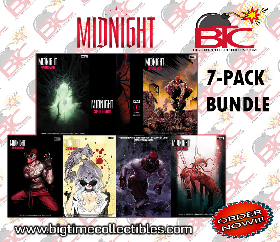 MIDNIGHT SPIDER-MAN #1 7-PACK BUNDLE -- [10-07-26 ]