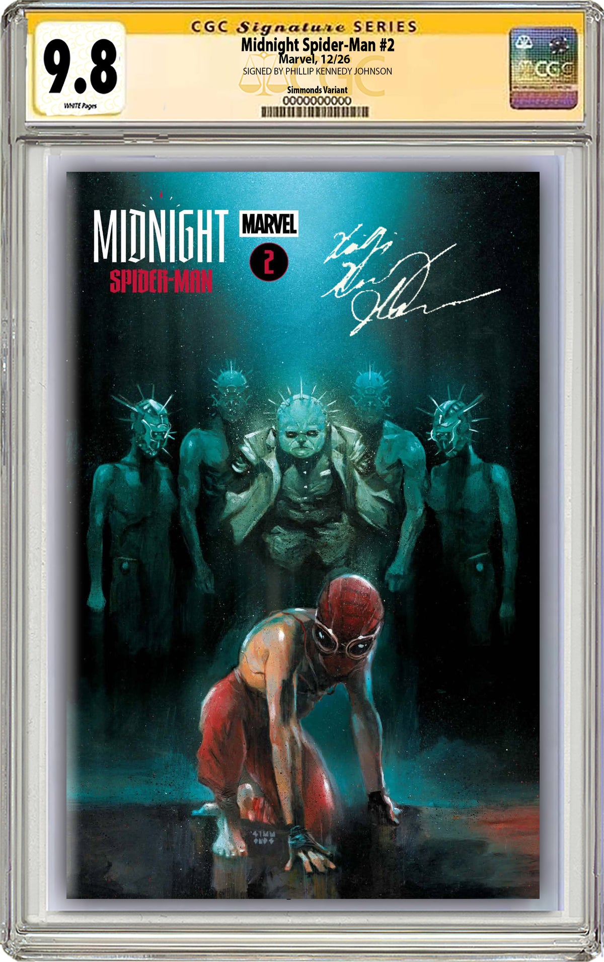 MIDNIGHT SPIDER-MAN #2 MARTIN SIMMONDS EXCLUSIVE VARIANT COVERS