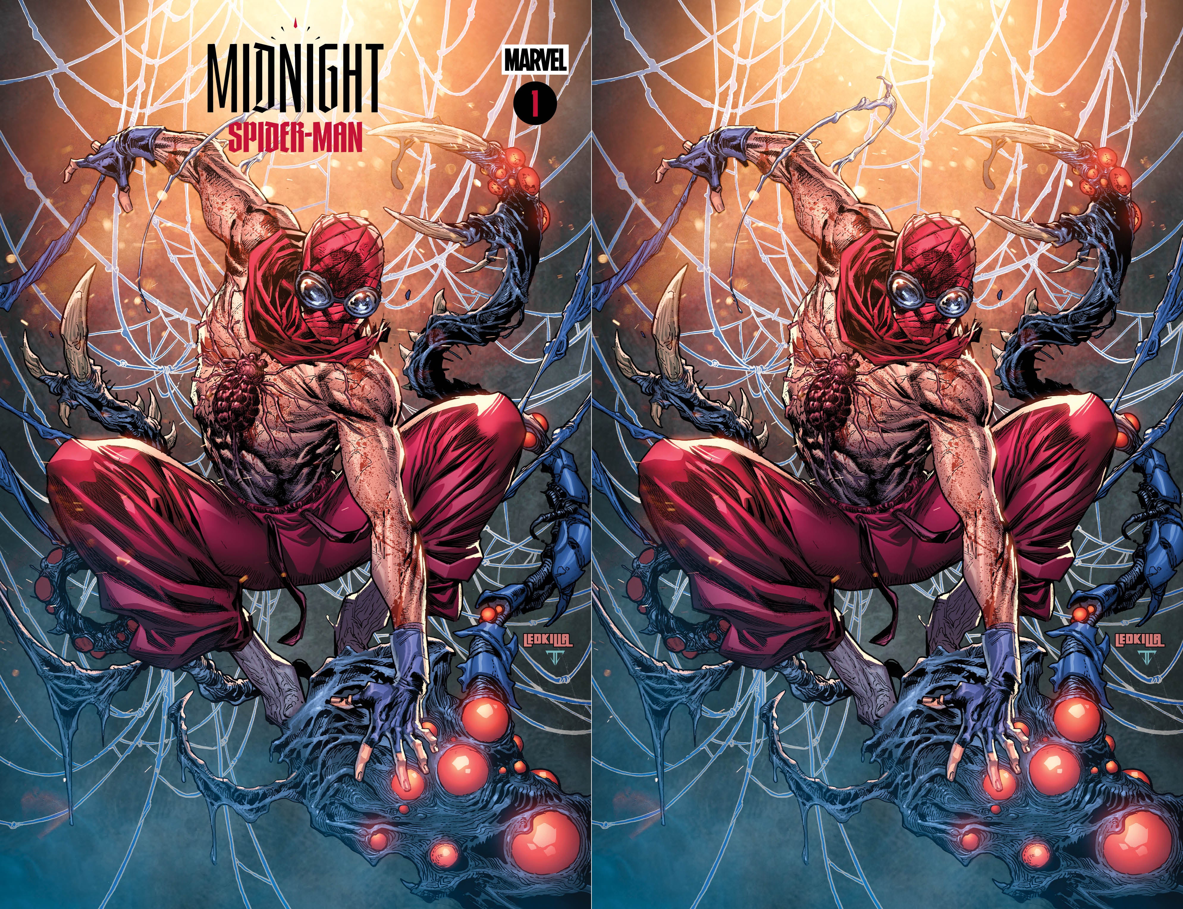 千一夜CB vol.1〜3 MIDNIGHT SPIDER-MAN #1 KEN LASHLEY NYCC EXCLUSIVE VARIANT COVERS