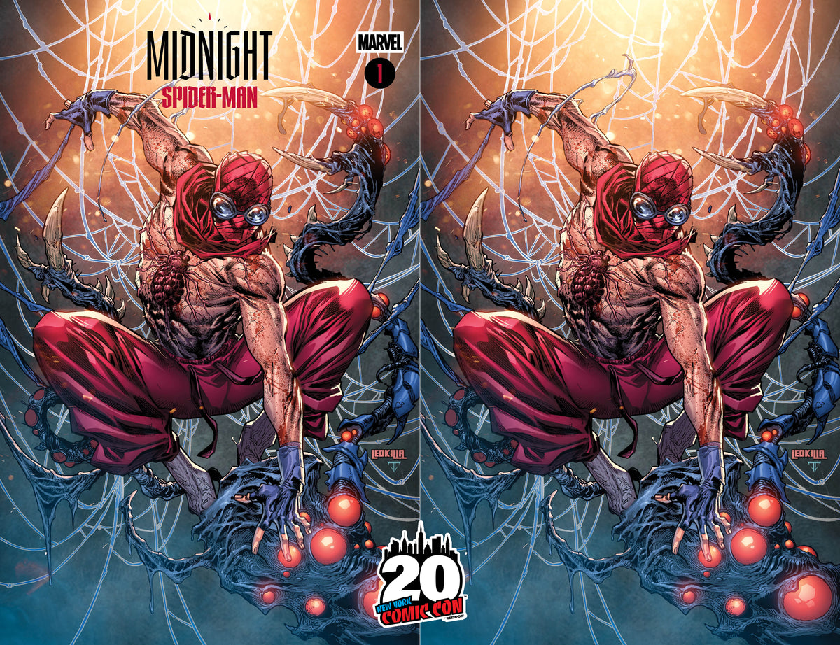 MIDNIGHT SPIDER-MAN #1 KEN LASHLEY NYCC EXCLUSIVE VARIANT COVERS