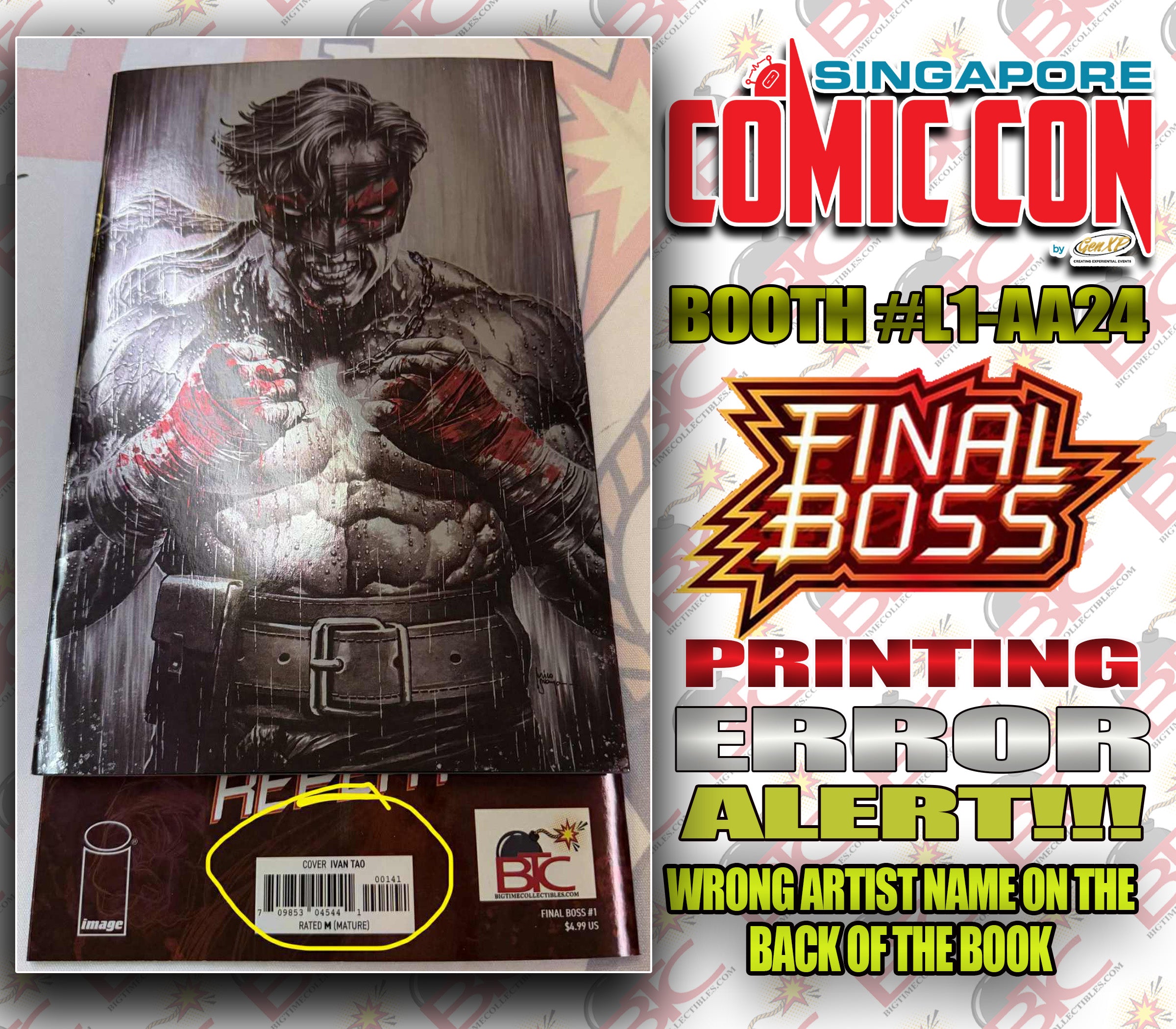 FINAL BOSS #1 MICO SUAYAN "WHO'S NEXT?!" SGCC EXCLUSIVE FOIL (ERROR) EDITION -- [11-19-25]