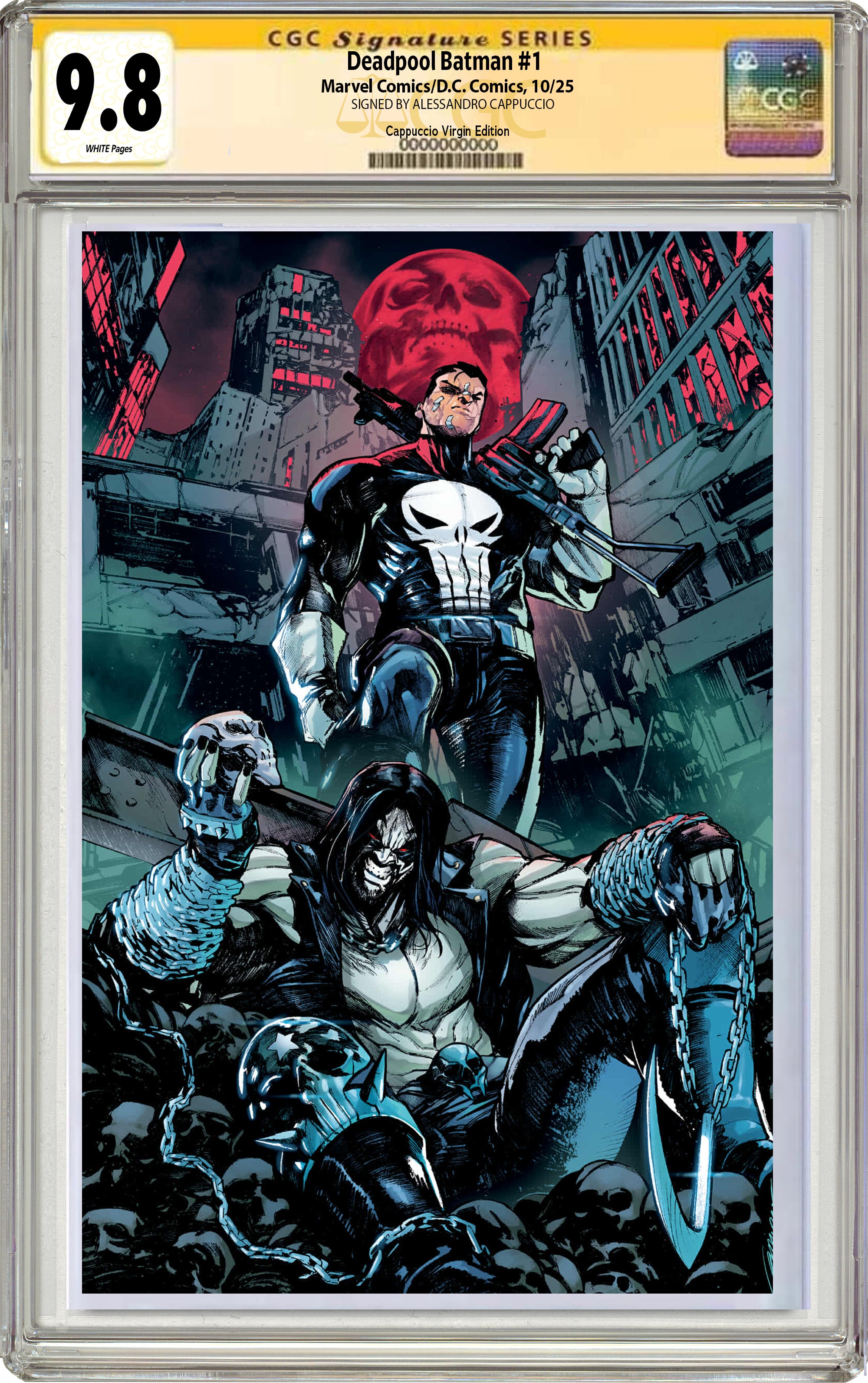 DEADPOOL BATMAN #1 ALESSANDRO CAPPUCCIO EXCLUSIVE VARIANT COVERS