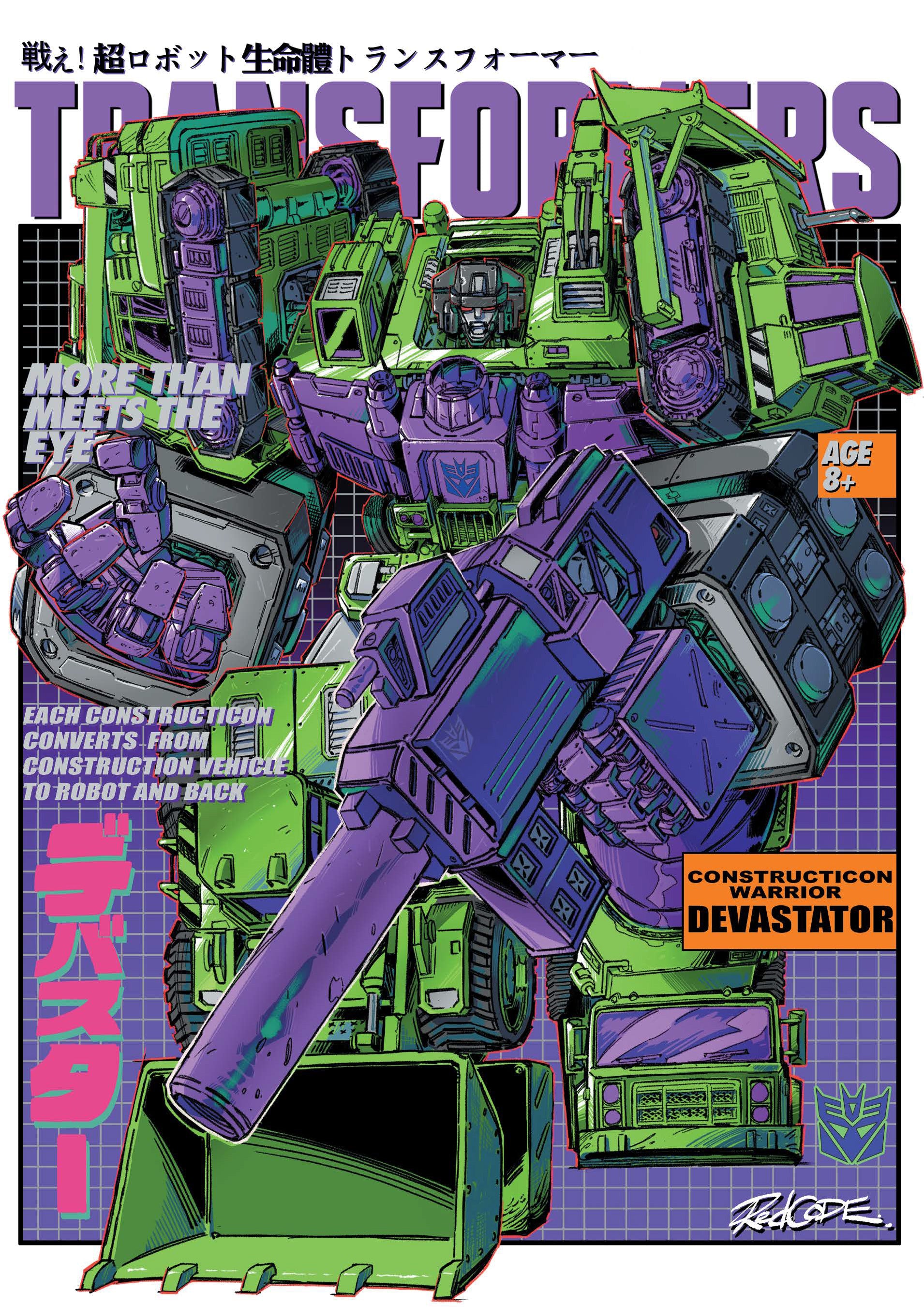 TRANSFORMERS #29 REDCODE RETRO MEGACON EXCLUSIVE FOIL EDITION-- [02-11-26]