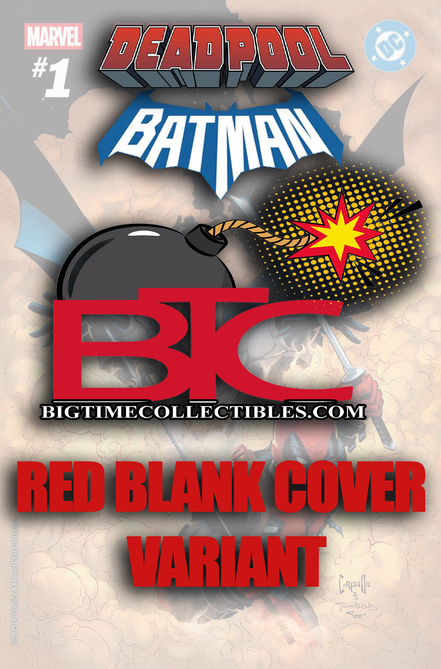MARVEL/DC: DEADPOOL/BATMAN #1 17-PACK BUNDLE [Expected In Stock Date : 09-17-25]