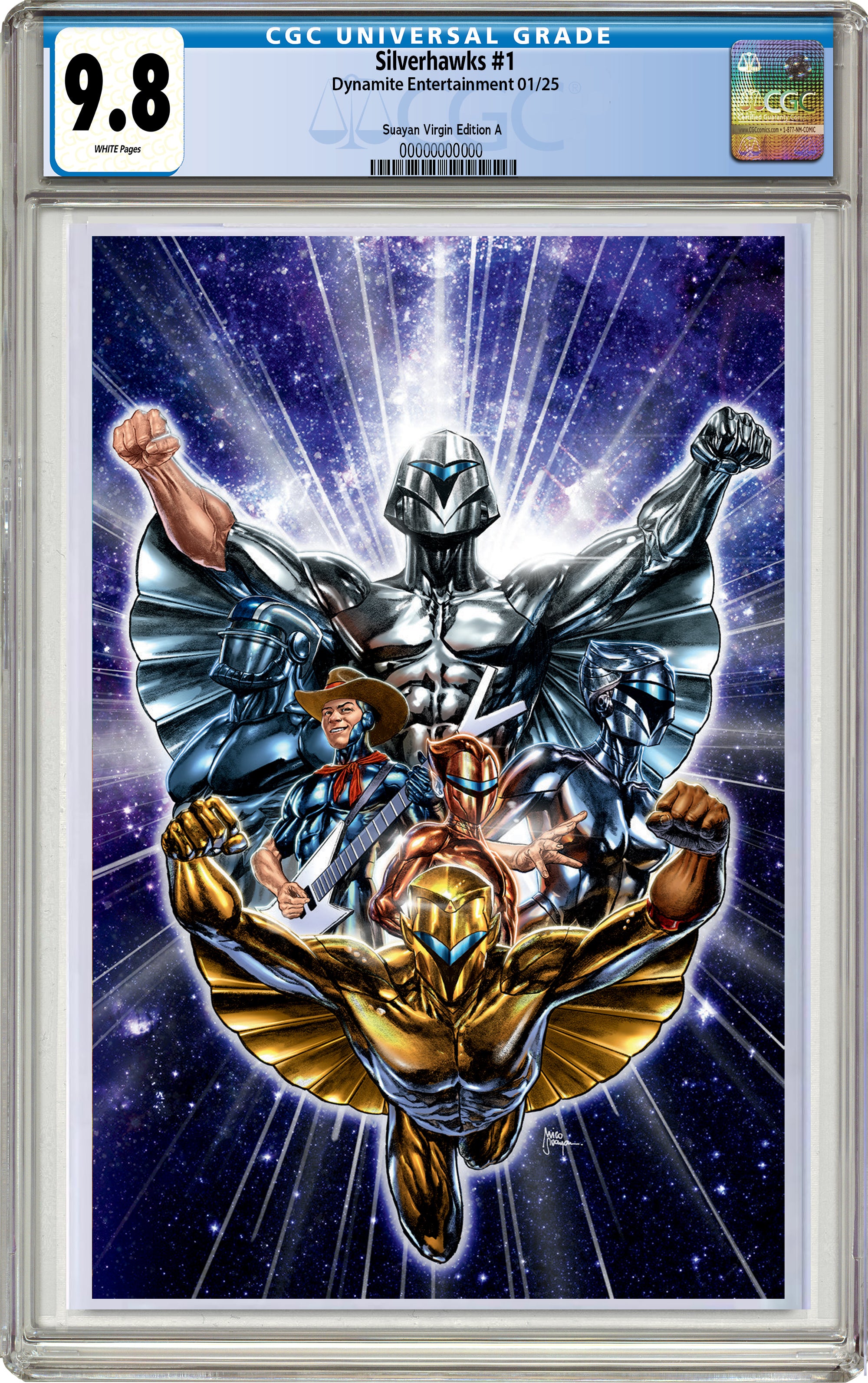 SILVERHAWKS #1 MICO SUAYAN MEGACON EXCLUSIVE VARIANT COVERS  01-29-25