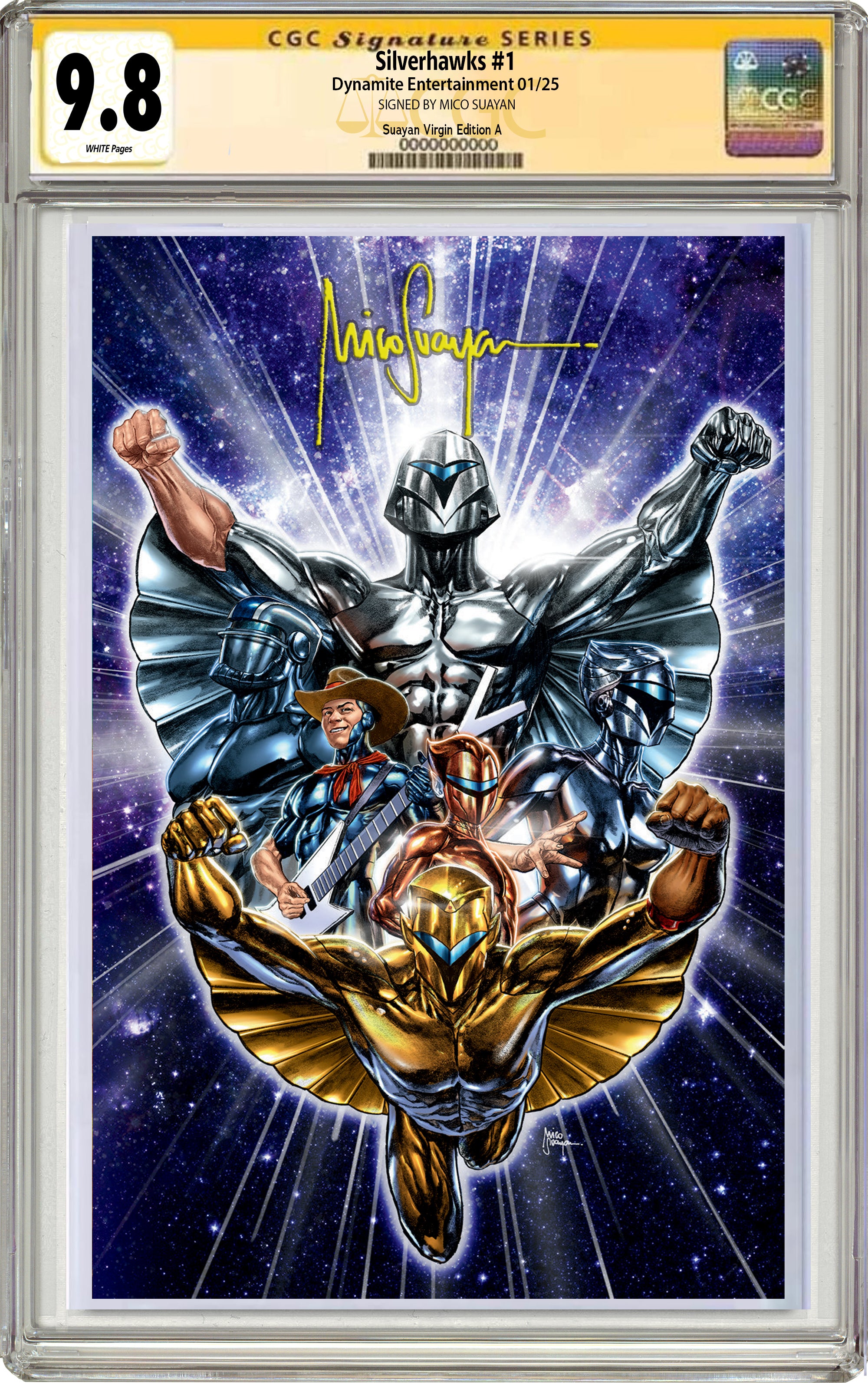 SILVERHAWKS #1 MICO SUAYAN MEGACON EXCLUSIVE VARIANT COVERS  01-29-25