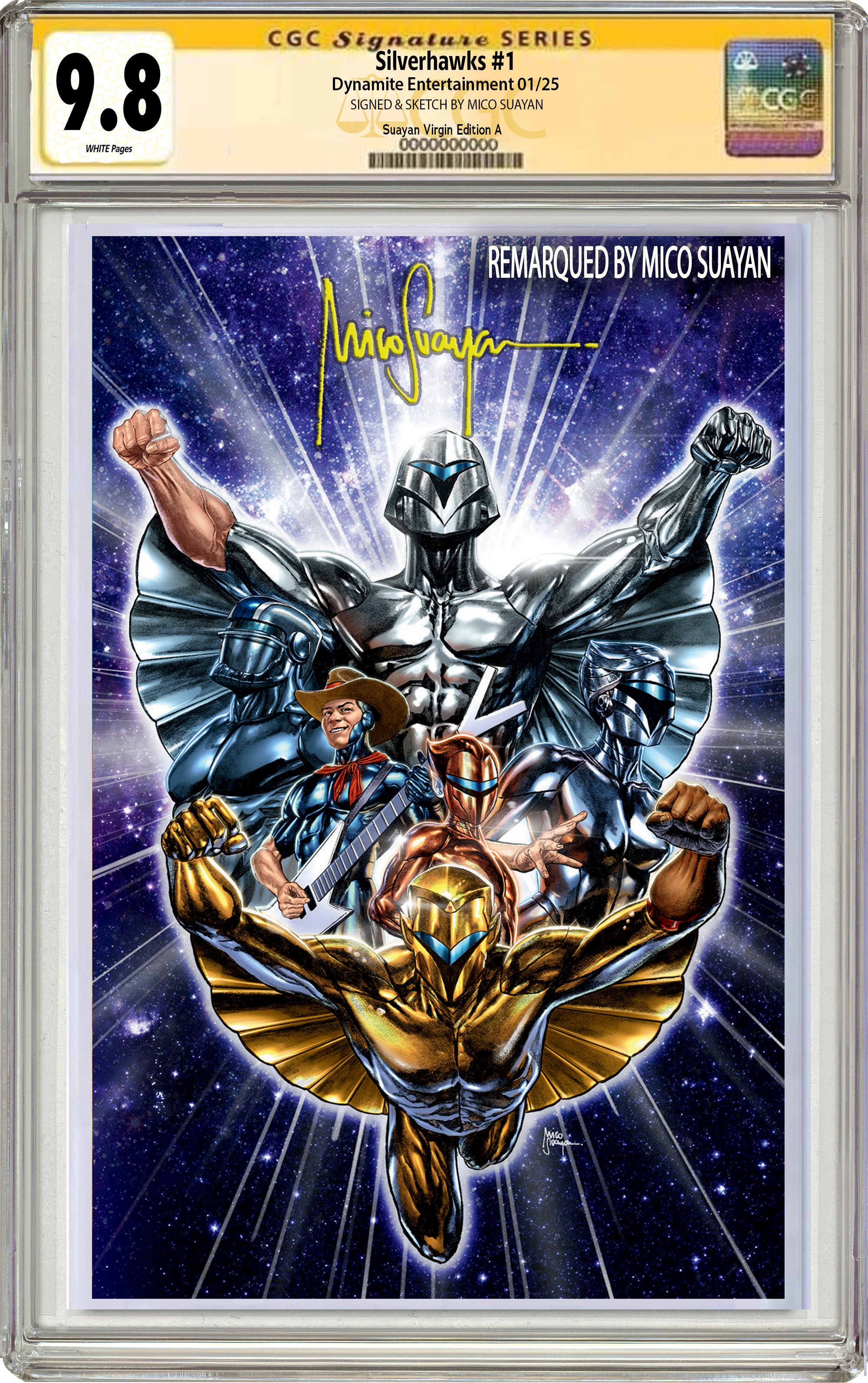 SILVERHAWKS #1 MICO SUAYAN MEGACON EXCLUSIVE VARIANT COVERS  01-29-25