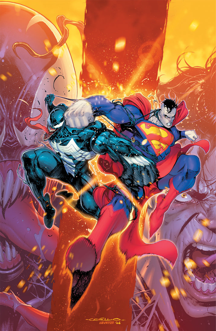 MARVEL/DC: SPIDER-MAN/SUPERMAN #1 IBAN COELLO FANEXPO PHILLY EXCLUSIVE VARIANT COVERS  [04-22-26]
