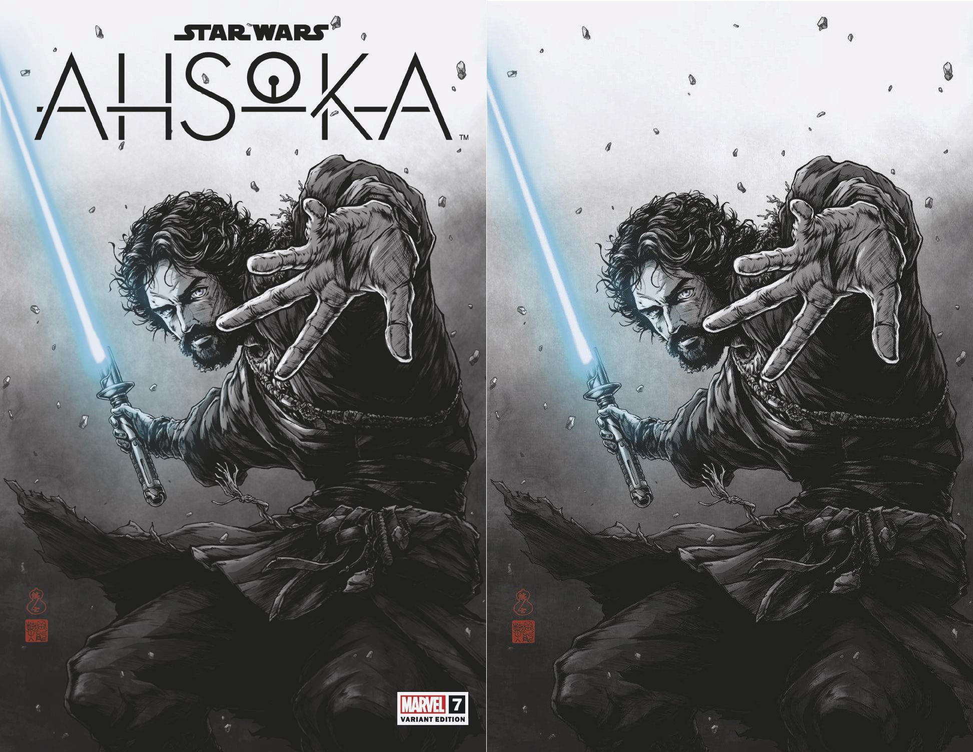 STAR WARS: AHSOKA #7 TAKASHI OKAZAKI LIMITED EDITION EXCLUSIVE VARIANT OPTIONS - 01-01-25