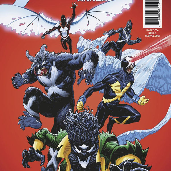 X-MEN BLUE ANNUAL #1 VENOMIZED VAR LEG