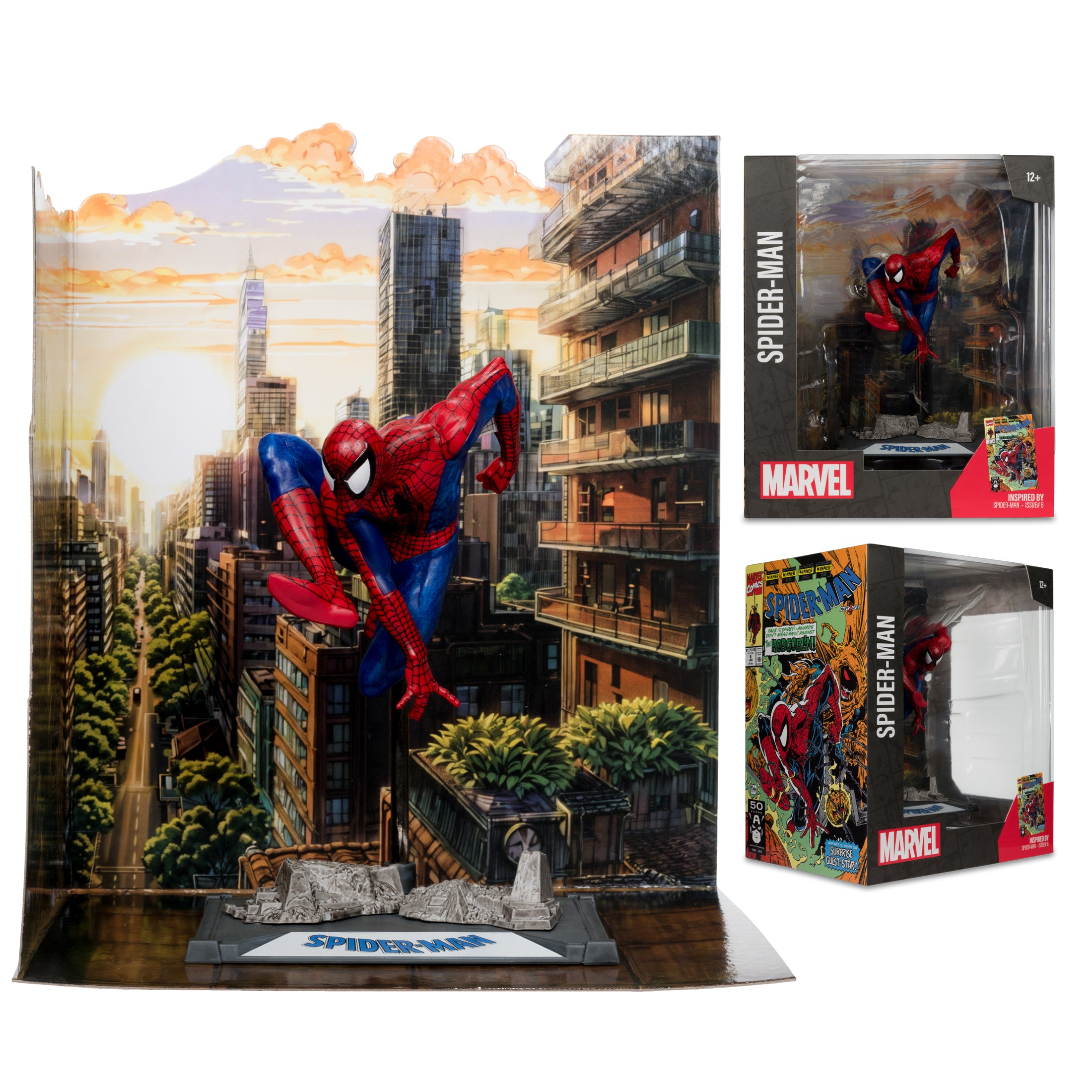 MCFARLANE MARVEL WV1 SPIDER-MAN #6 1/10 SCALE FIGURE