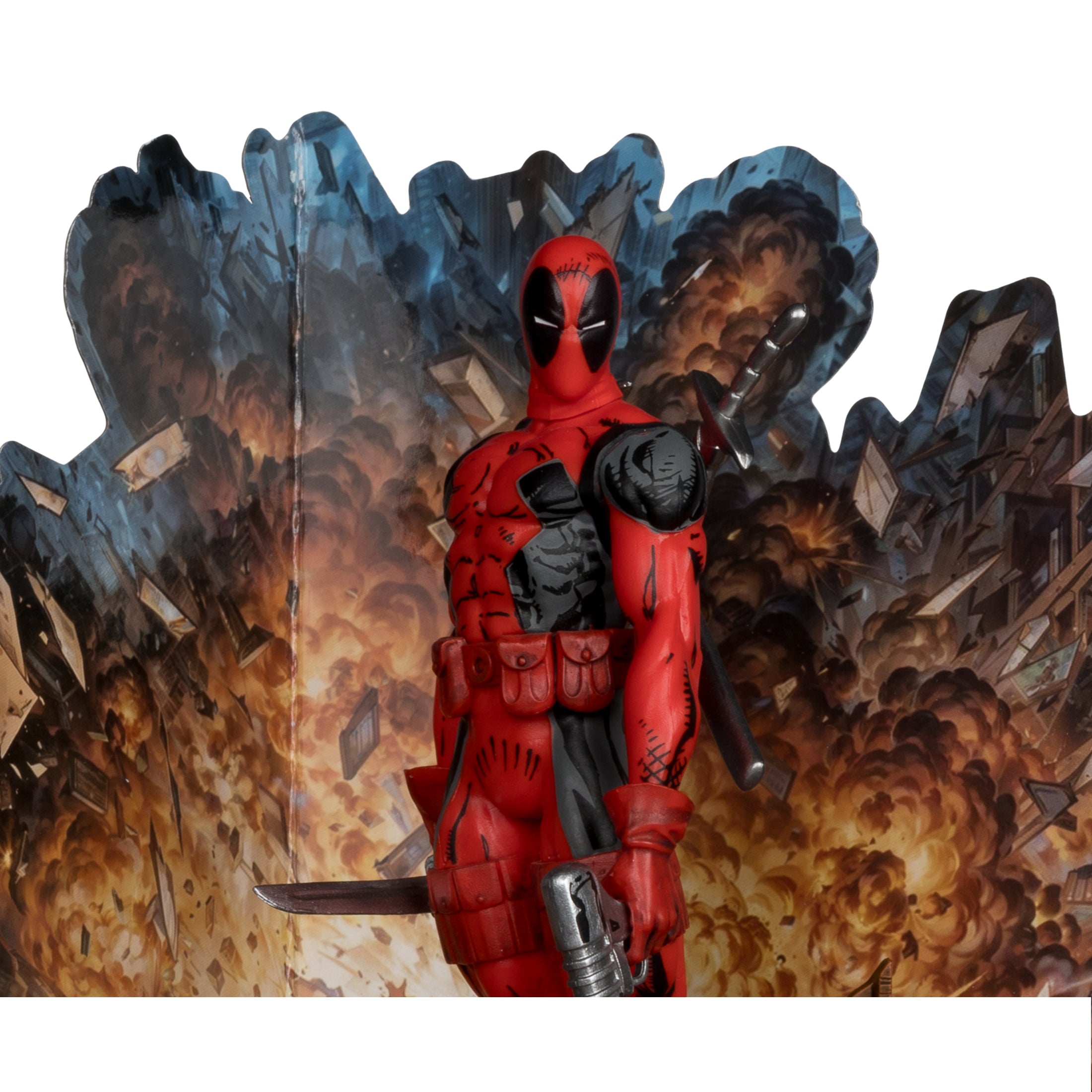 MCFARLANE MARVEL WV1 NEW MUTANTS #98 DEADPOOL 1/10 SCALE FIGURE