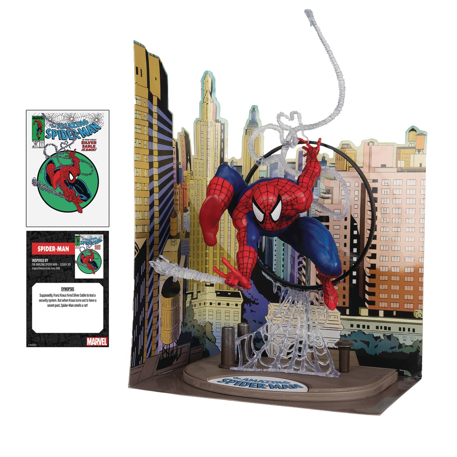 MCFARLANE MARVEL WV1 AMAZING SPIDER-MAN #301 1/6 SCALE FIGURE